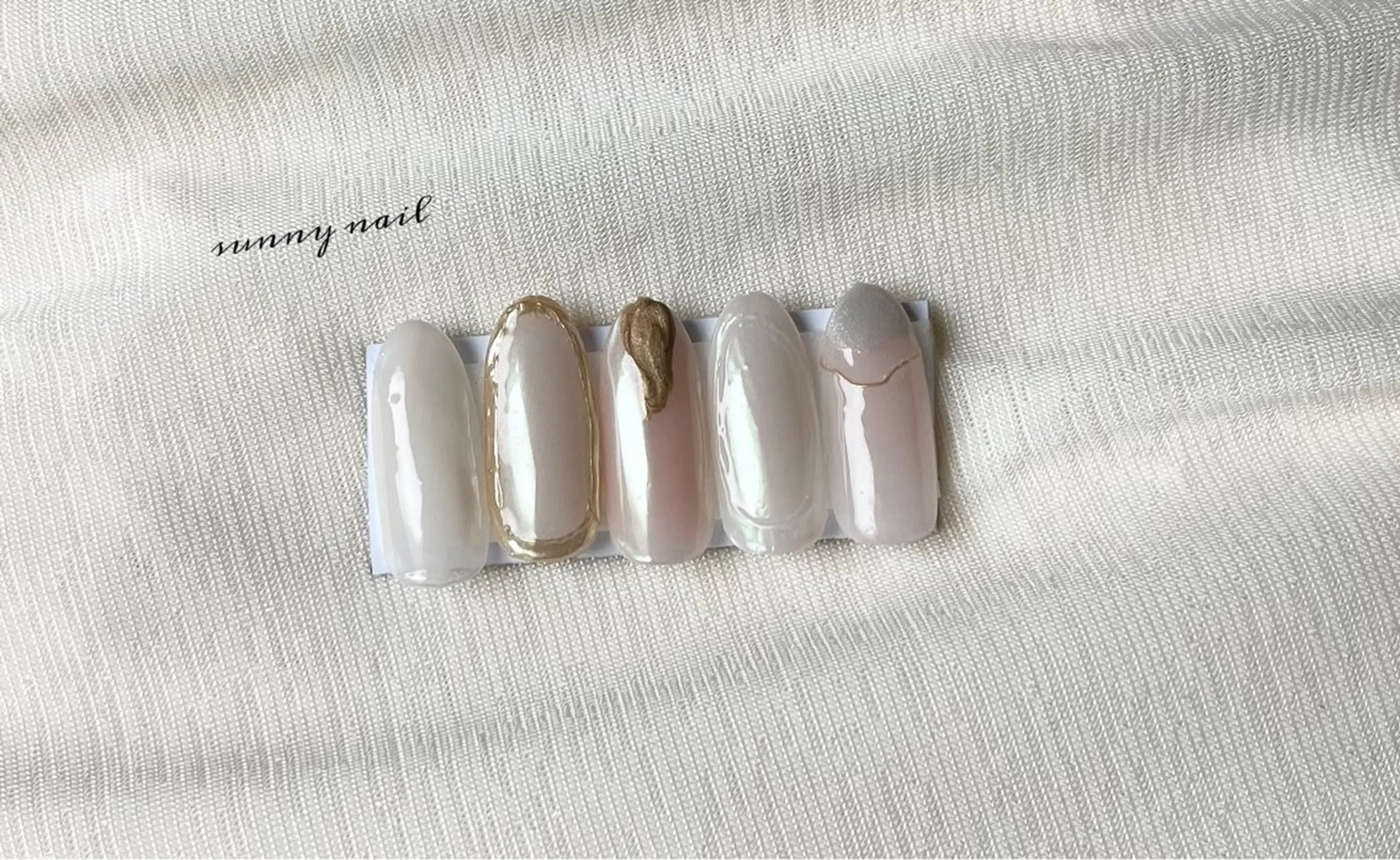 ネイル オーロラネイル ニュアンスネイル sunny nailのネイルデザイン