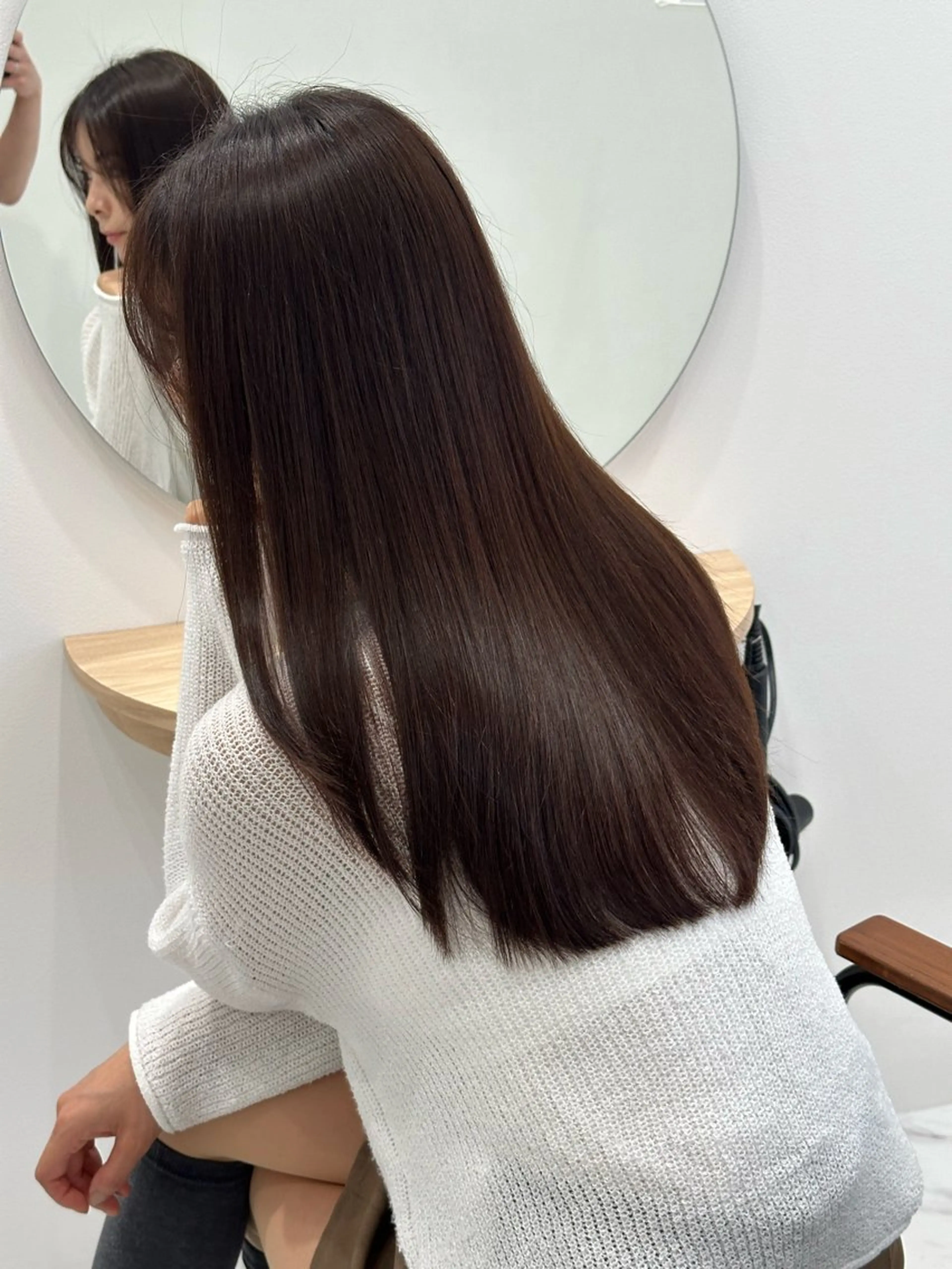 【髪質改善徹底コース】髪質改善カラー+髪質改善ストリートメント　¥19980→¥15980の写真