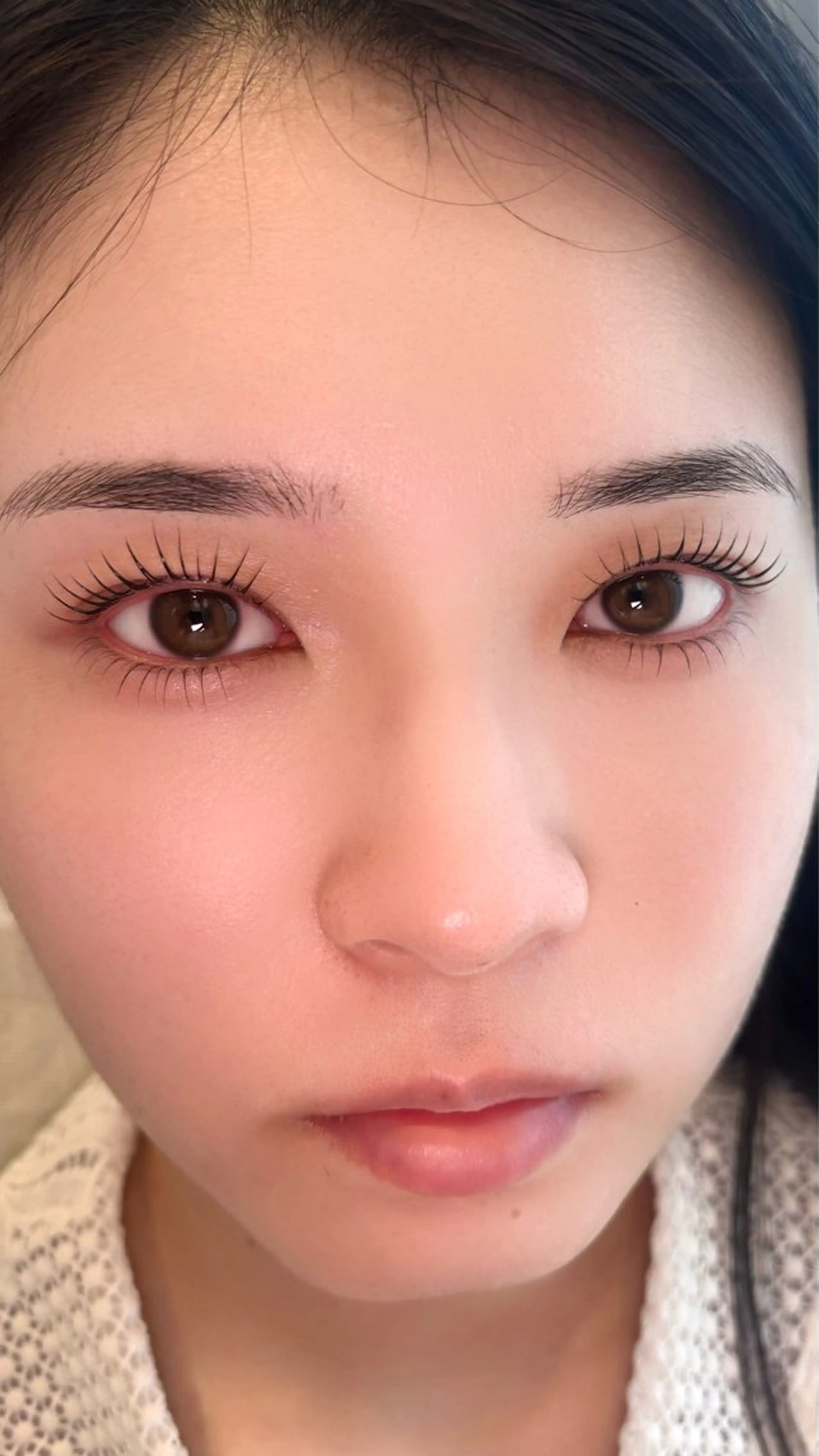 マツエク・マツパ 下まつげエクステ 一重×まつ毛パーマ マツパ miien(SALONVILLAGE内)所属・MOE /渋谷・明治神宮前のマツエク・マツパデザイン