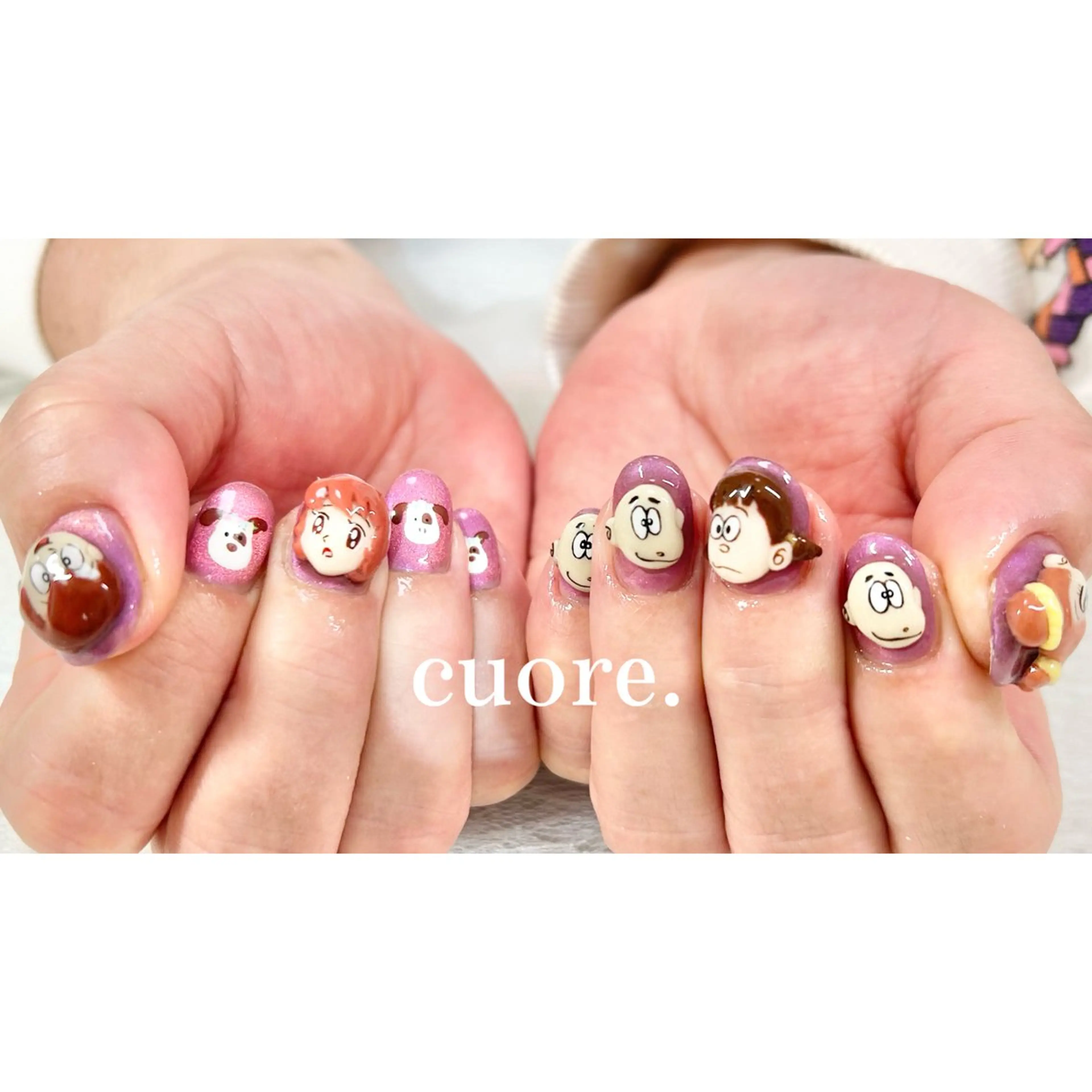 ネイル 持ち込み nail salon cuore.のネイルデザイン