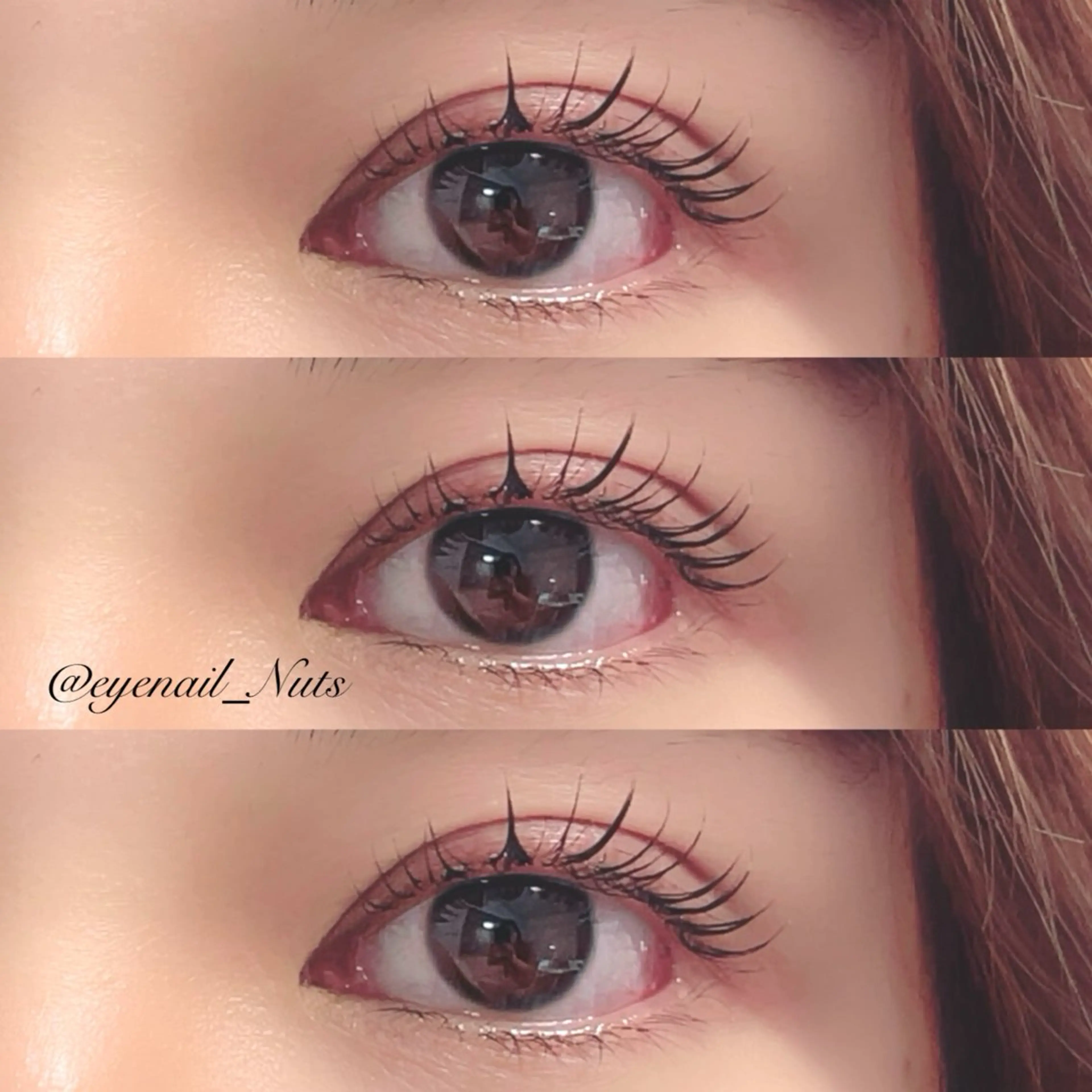 マツエク・マツパ 束感まつ毛 一重×まつ毛パーマ マツパ 土居 夏美/束感マツエクのマツエク・マツパデザイン