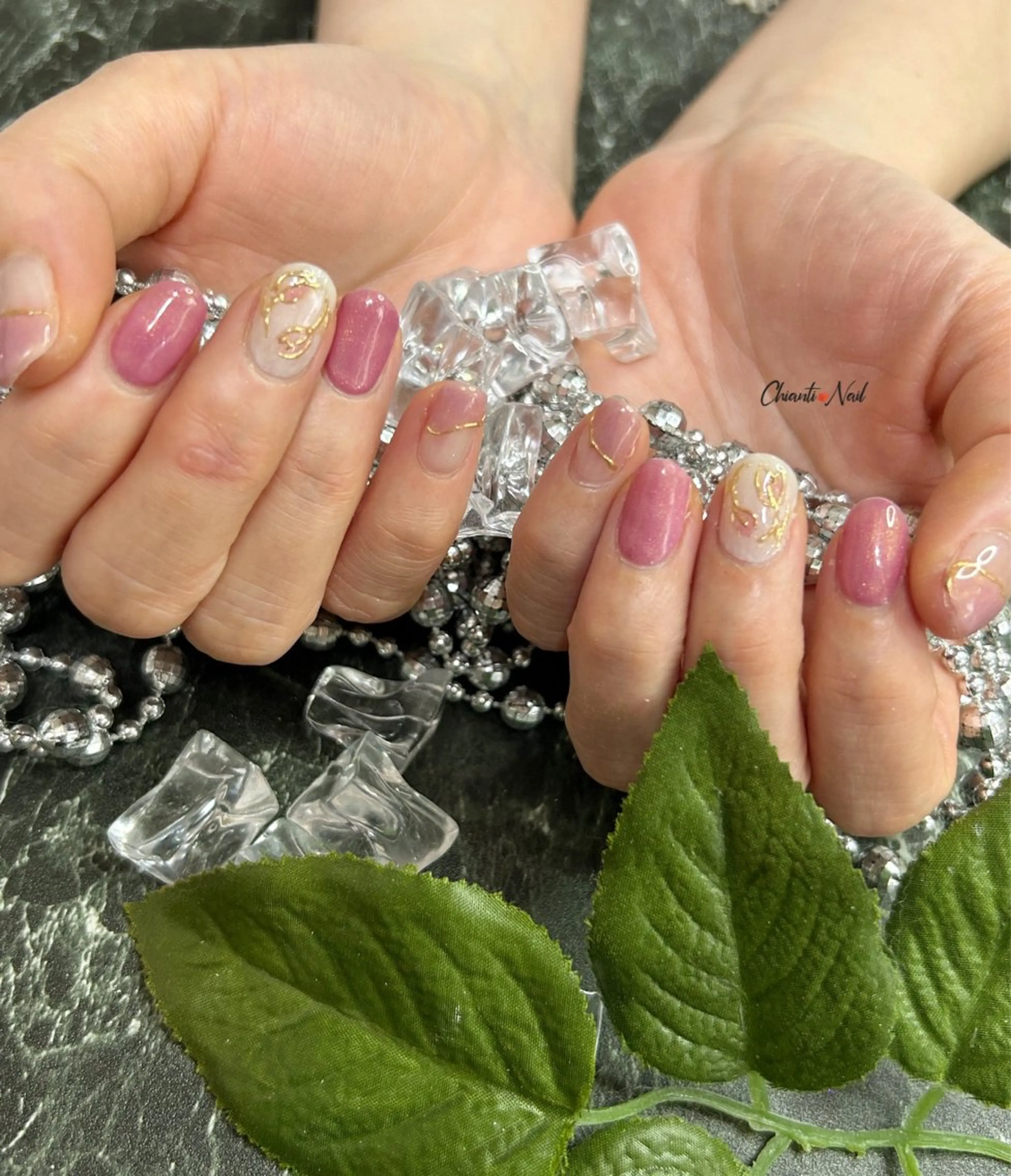 ネイル アートネイル ミラーネイル Chianti Nailのネイルデザイン