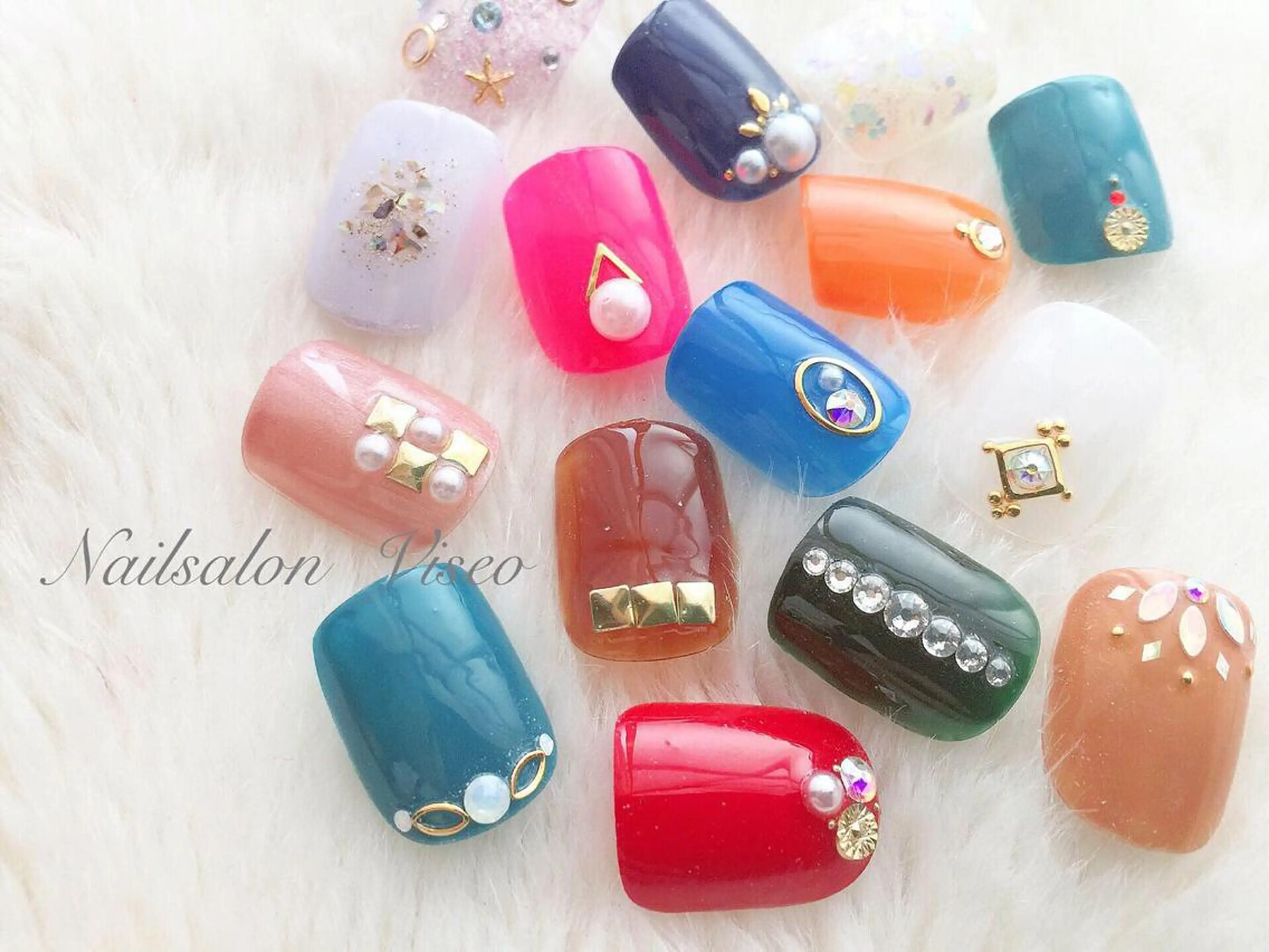 ネイル ハンドネイル Viseo《6週間 長持ちパラジェル》のネイルデザイン