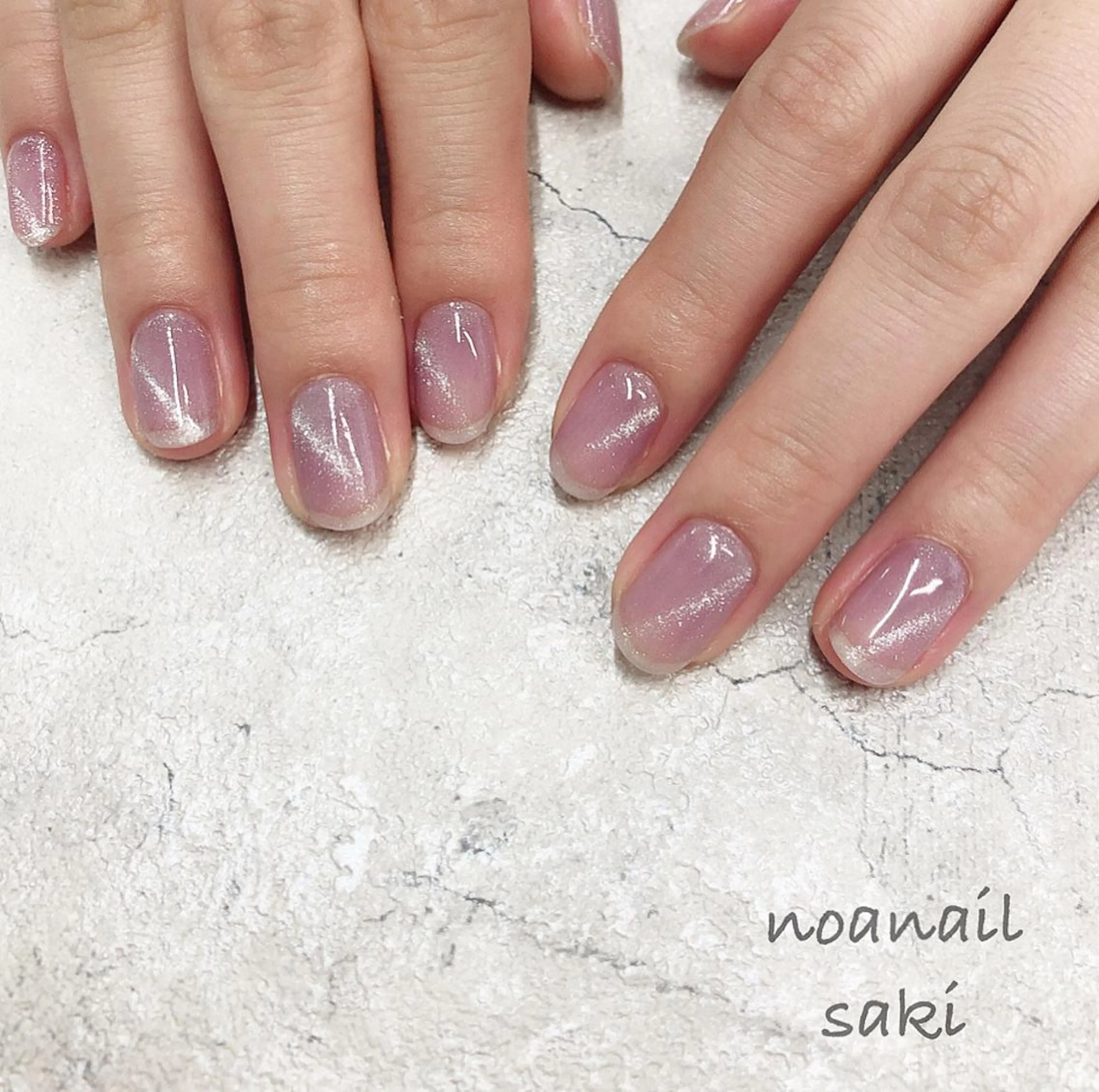 ネイル マグネットネイル nailsalon noa所属・nailist sakiのネイルデザイン