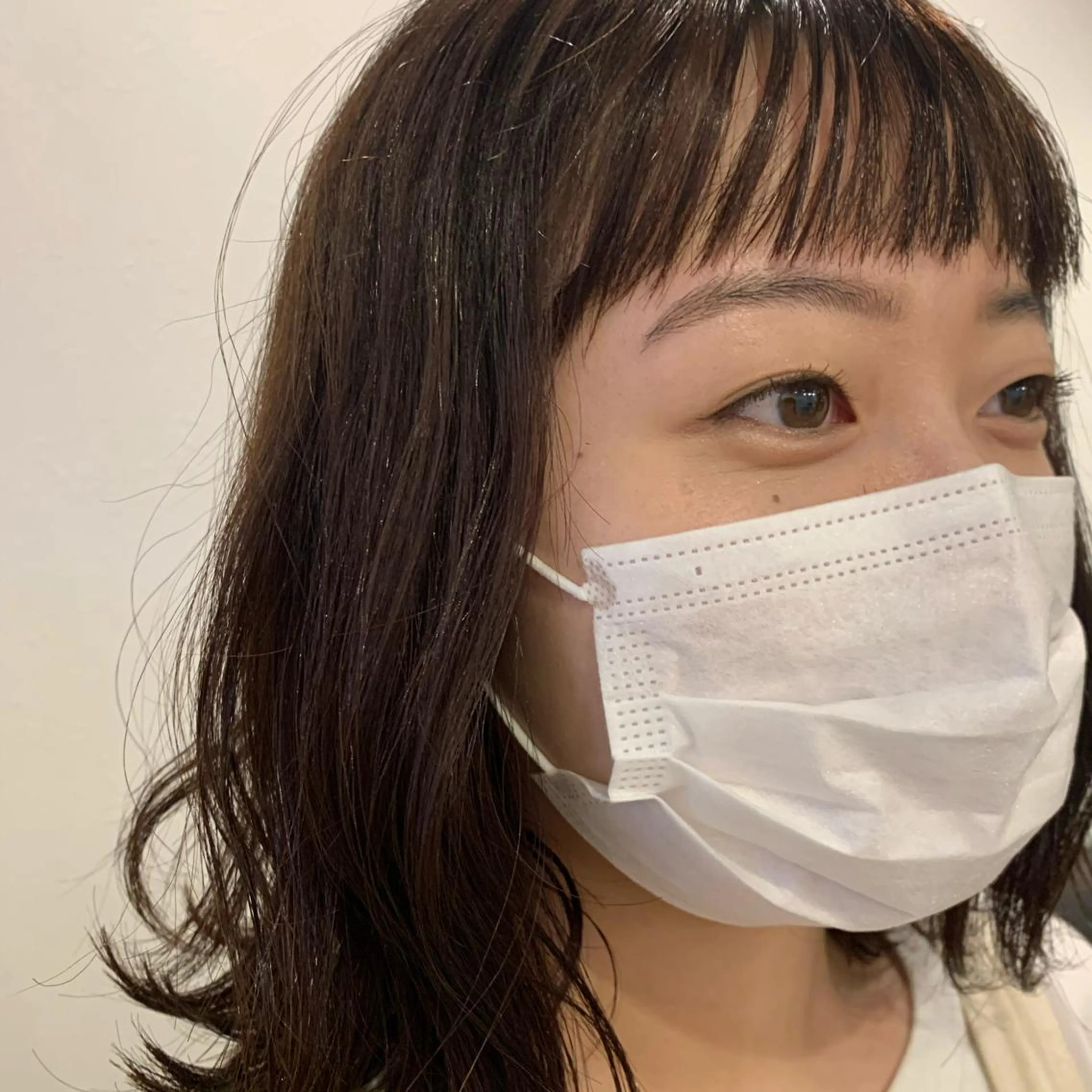 ミディアム カラー オン眉 カット ヘアカラー トリートメント m ā l o.🌷 サカモトマイコのヘアスタイル