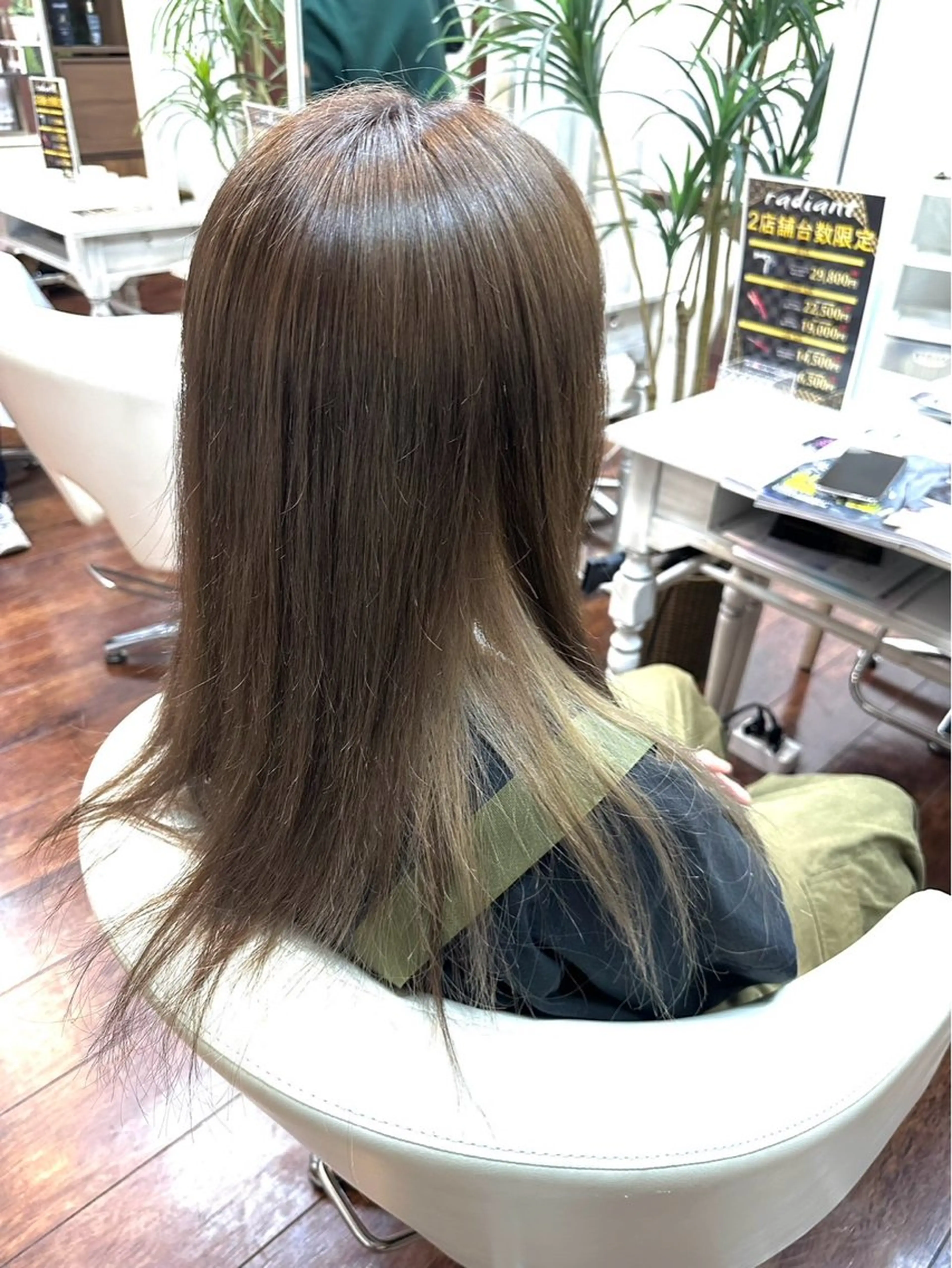 カラー 細川武琉/艶カラー /Aqua limeのヘアスタイル