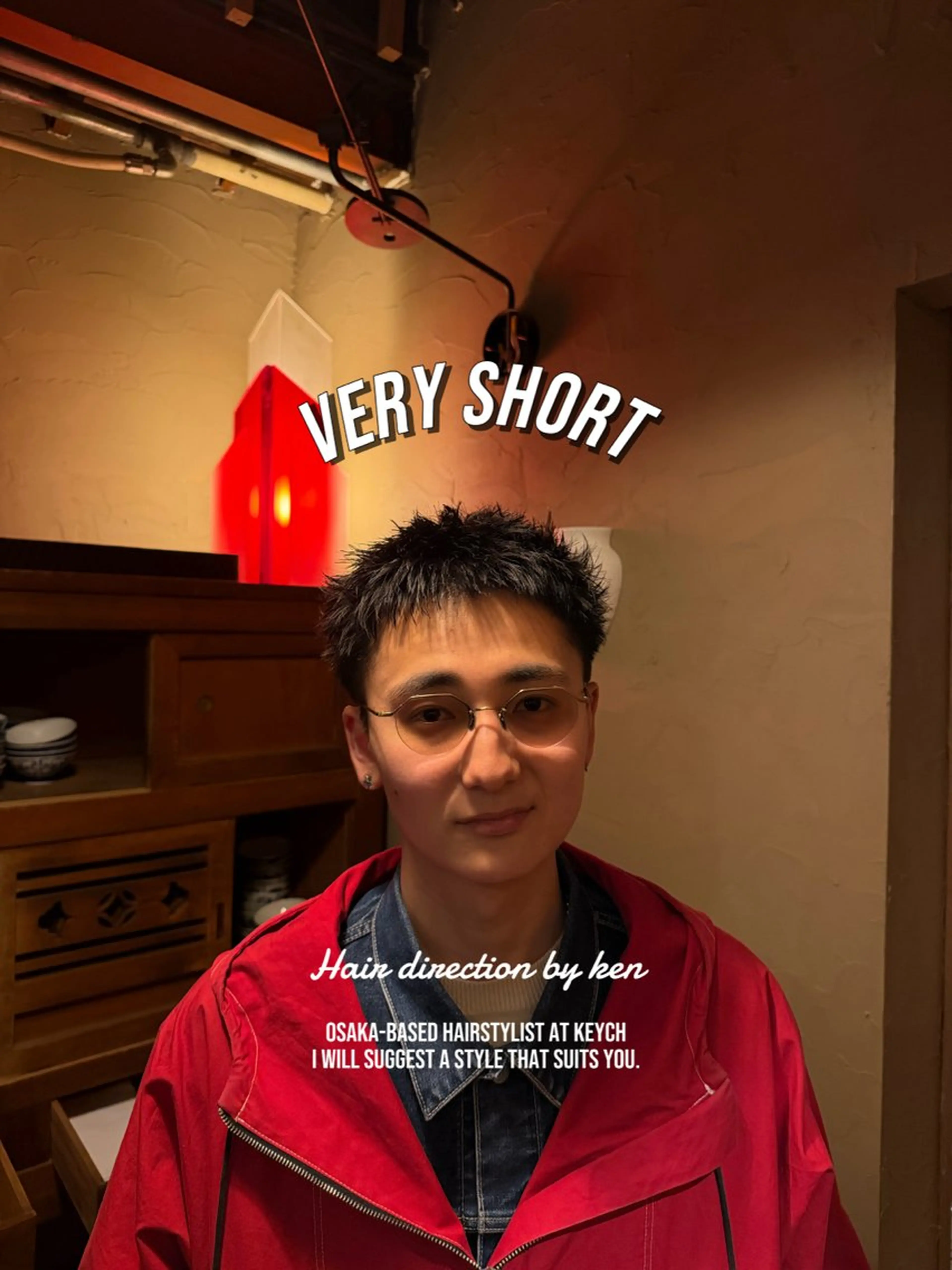 ショート メンズ カット 大阪中崎町駅 メンズカット関田拳のヘアスタイル