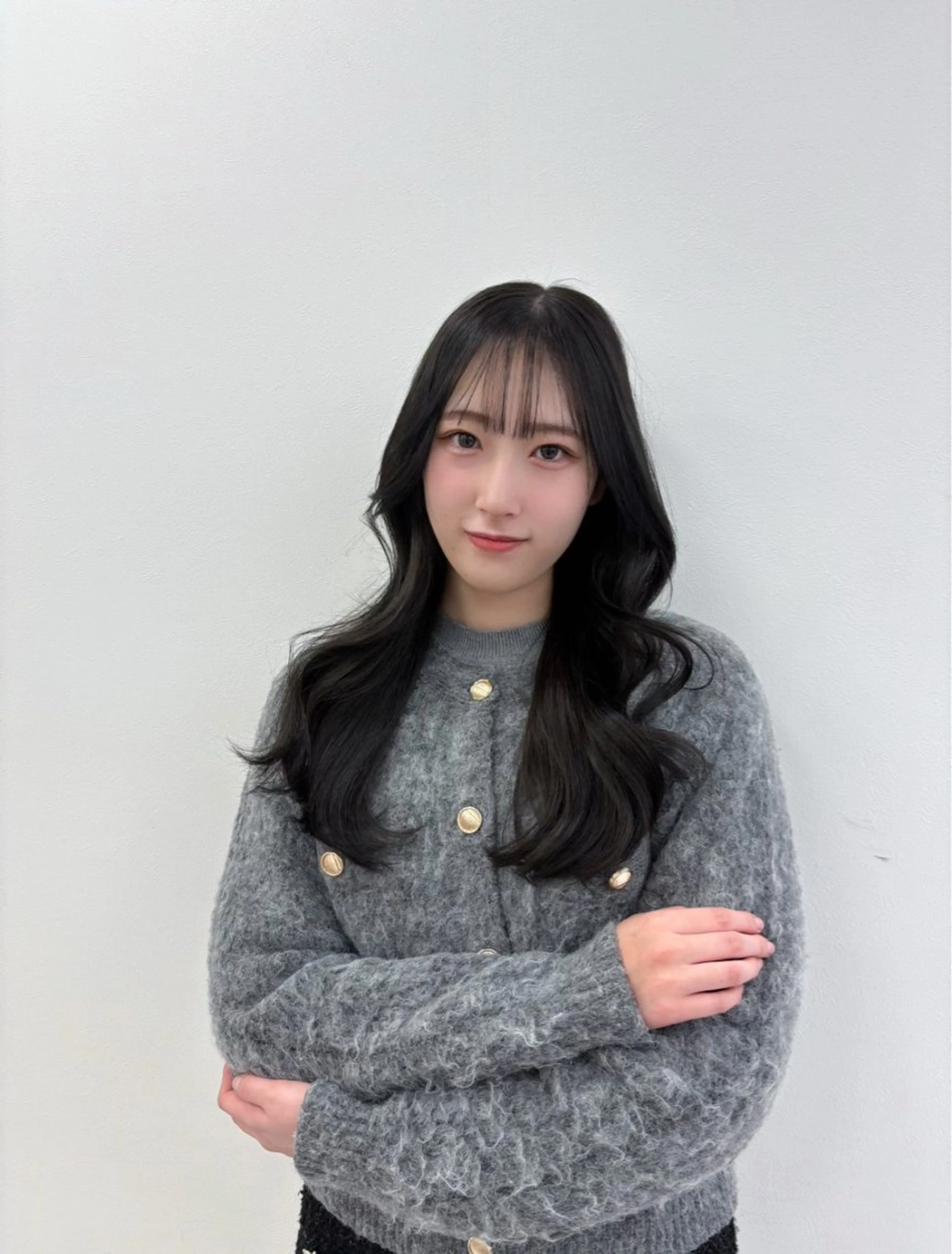 ロング カラー カット ヘアカラー トリートメント ヘッドスパ ヘアセット 表参道ハッシュカット レイヤー/リノンのヘアスタイル