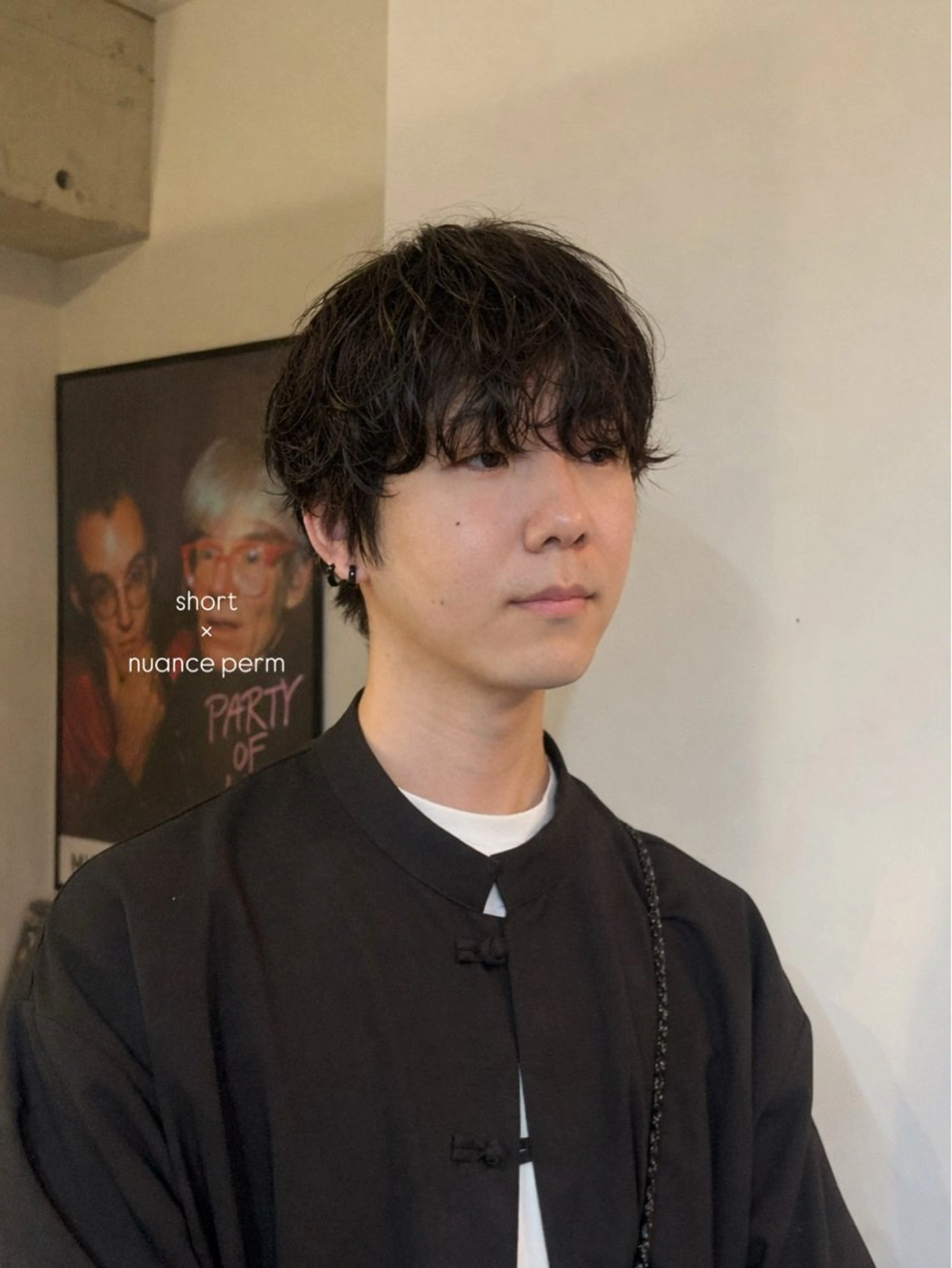 メンズカットの写真