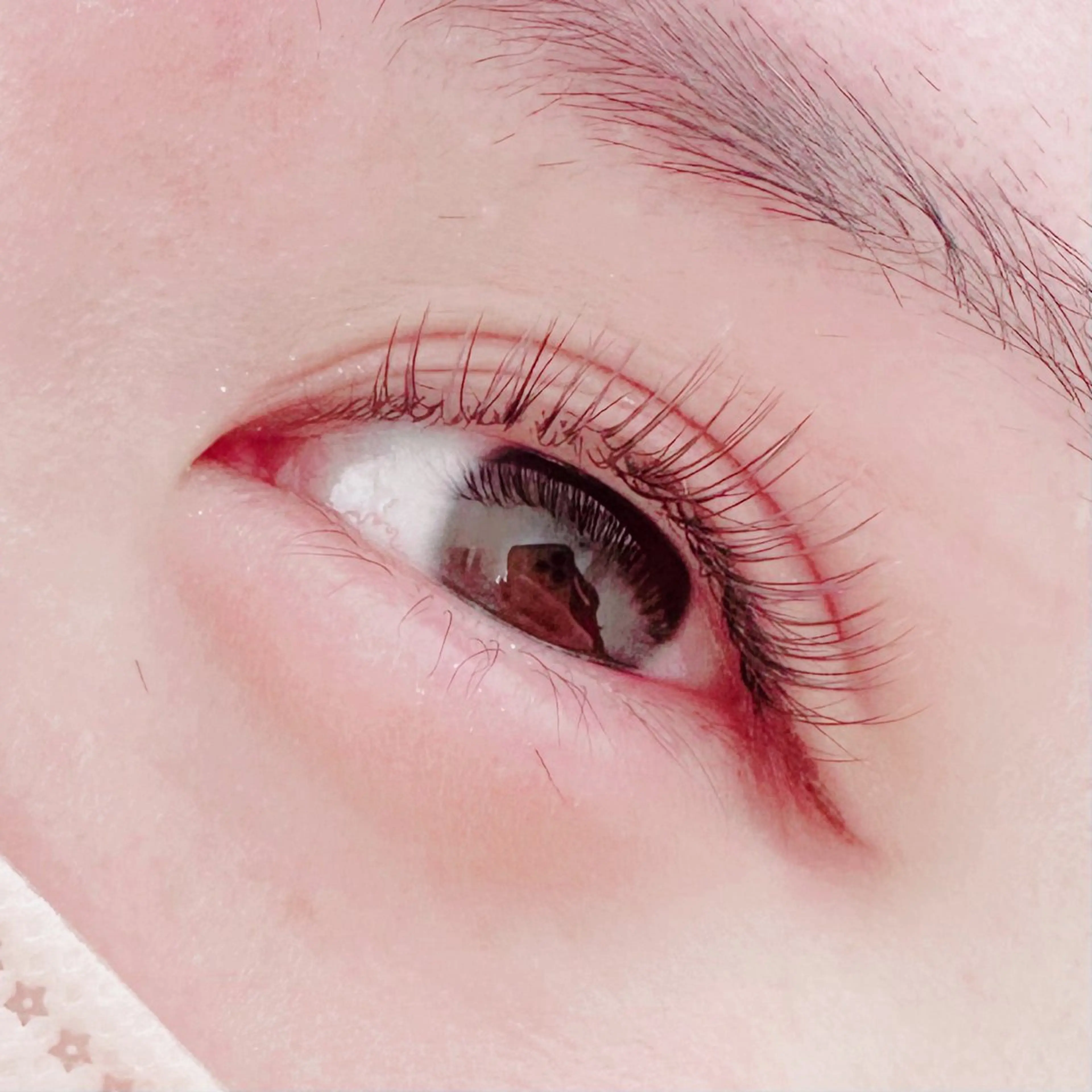 マツエク・マツパ Cカール カラーマツエク マツエク Le'a永山 綾華のマツエク・マツパデザイン