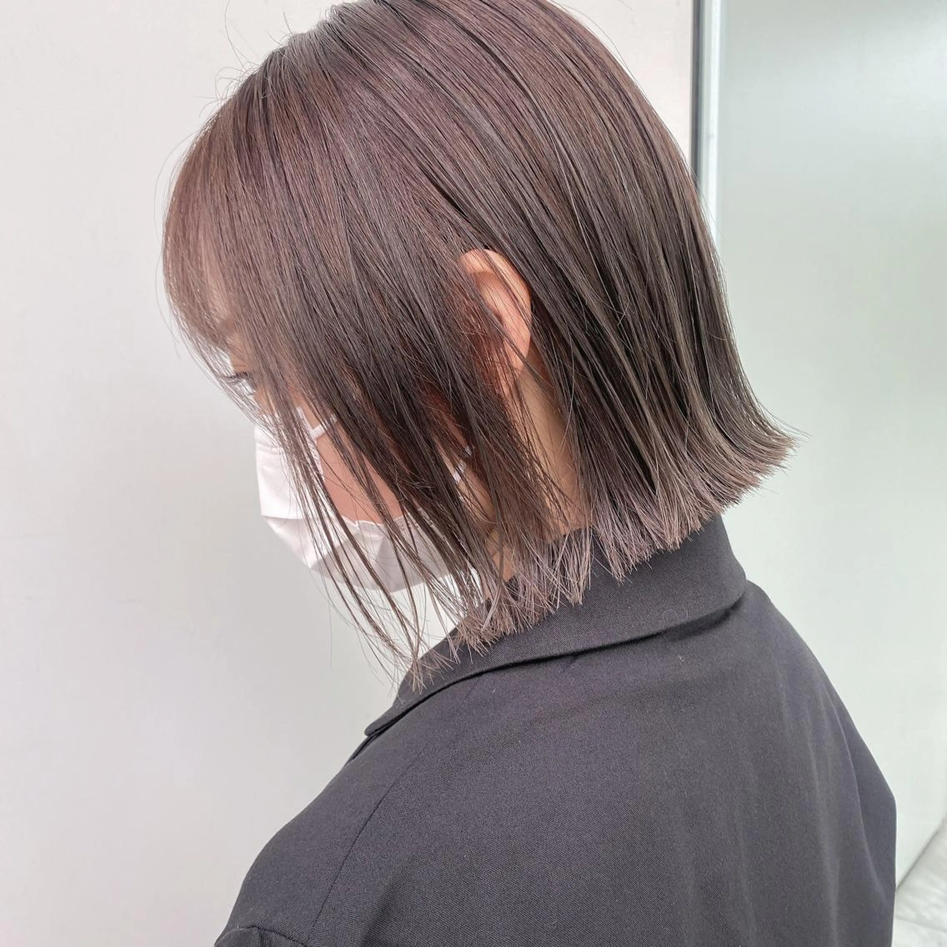 似合わせカット✂︎+透け感カラー👩の写真