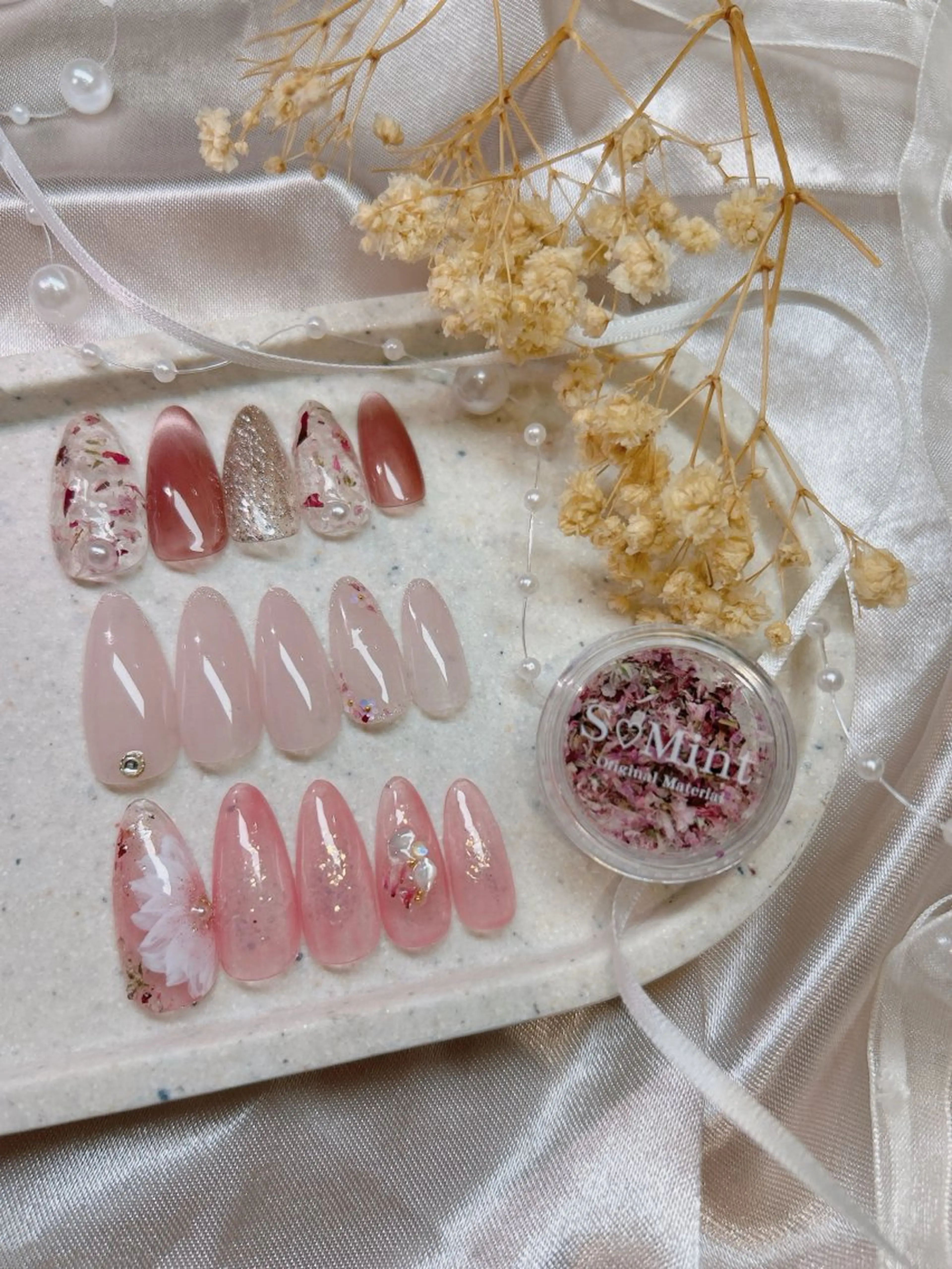 ネイル 春ネイル ハンドネイル junna のぞいてねのネイルデザイン