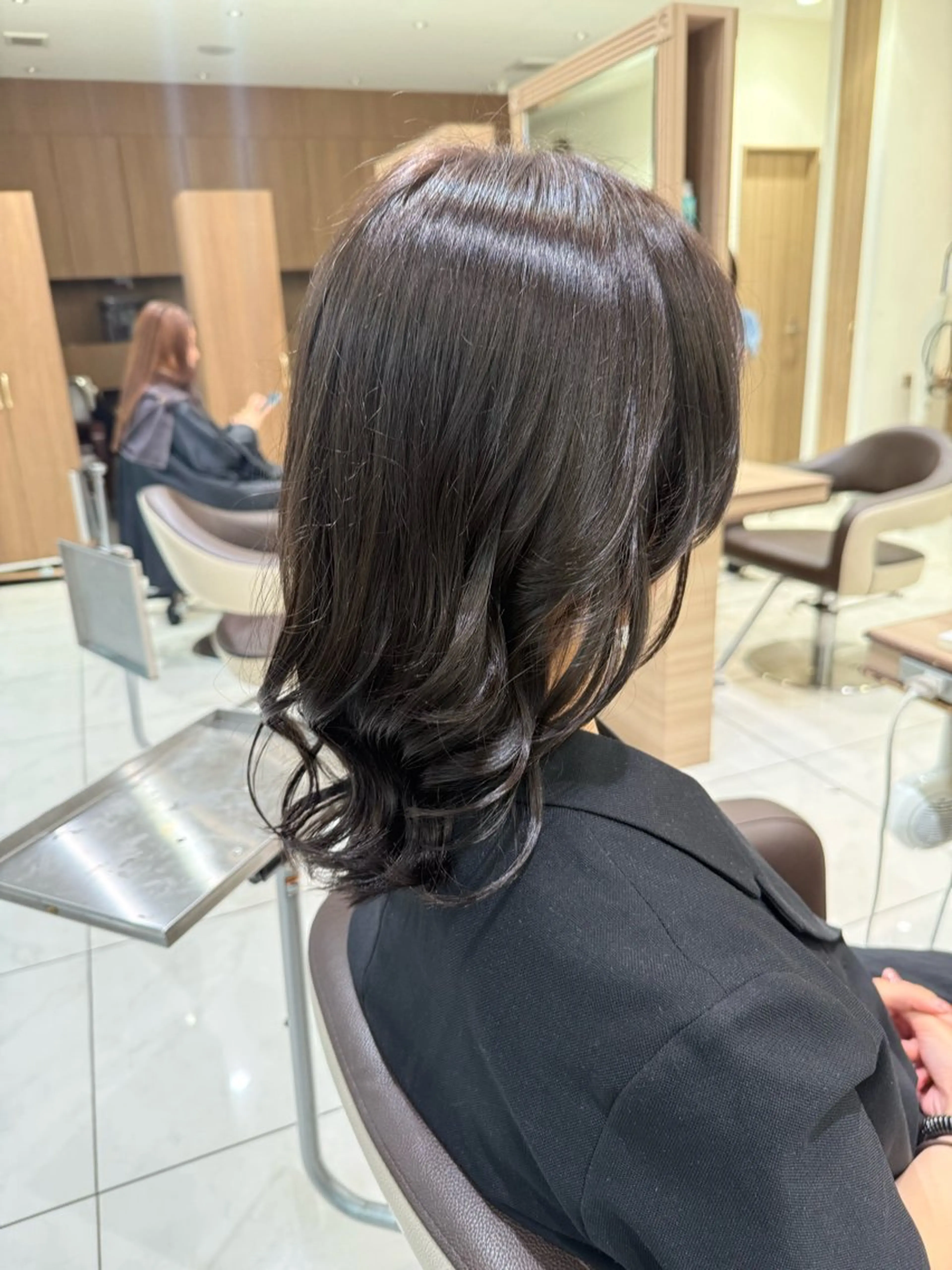 カラー 中村/艶カラー/ハイ ライト/髪質改善のヘアスタイル