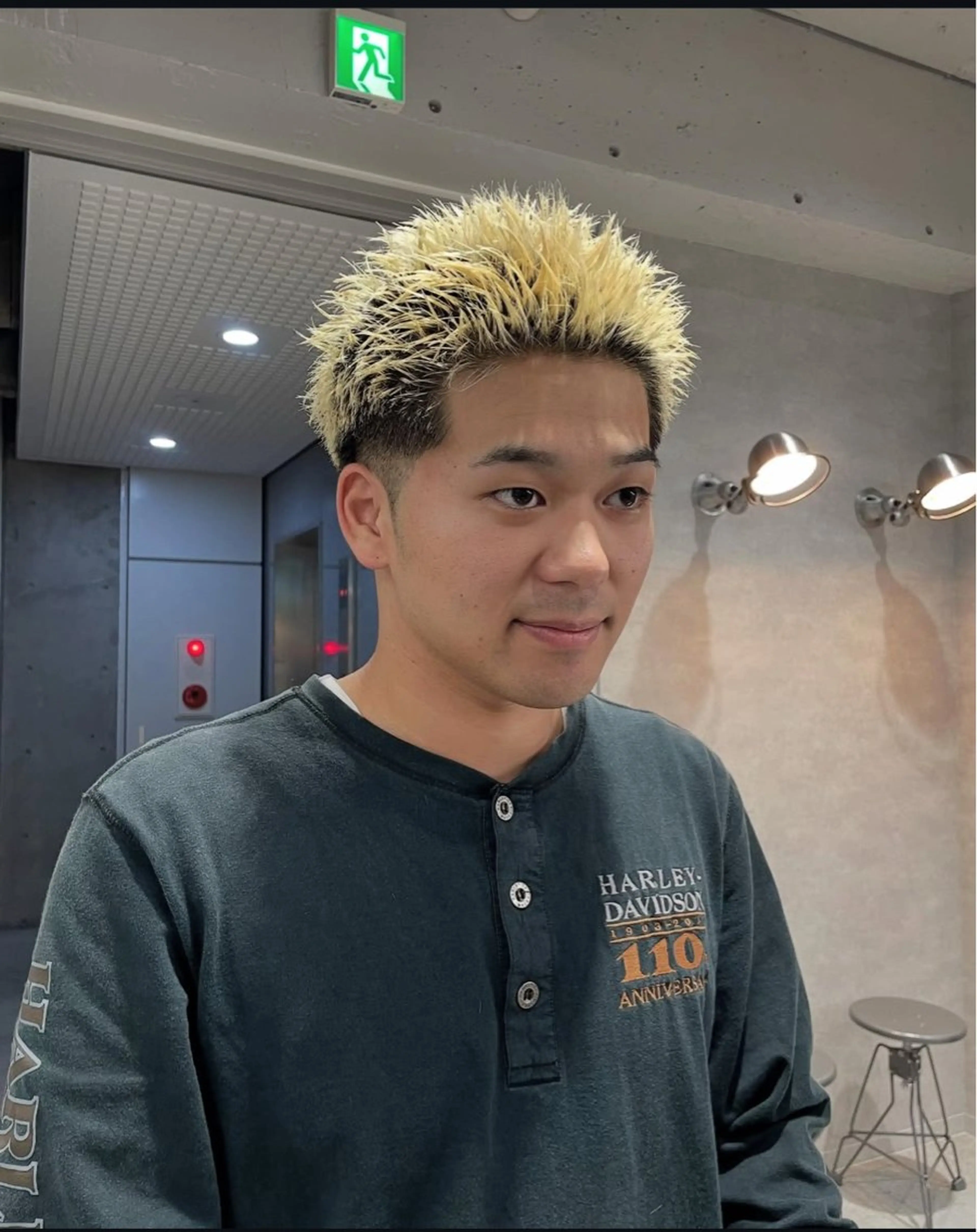 ショート パーマ メンズ クラシックスタイル 💈鈴木洵誠のヘアスタイル