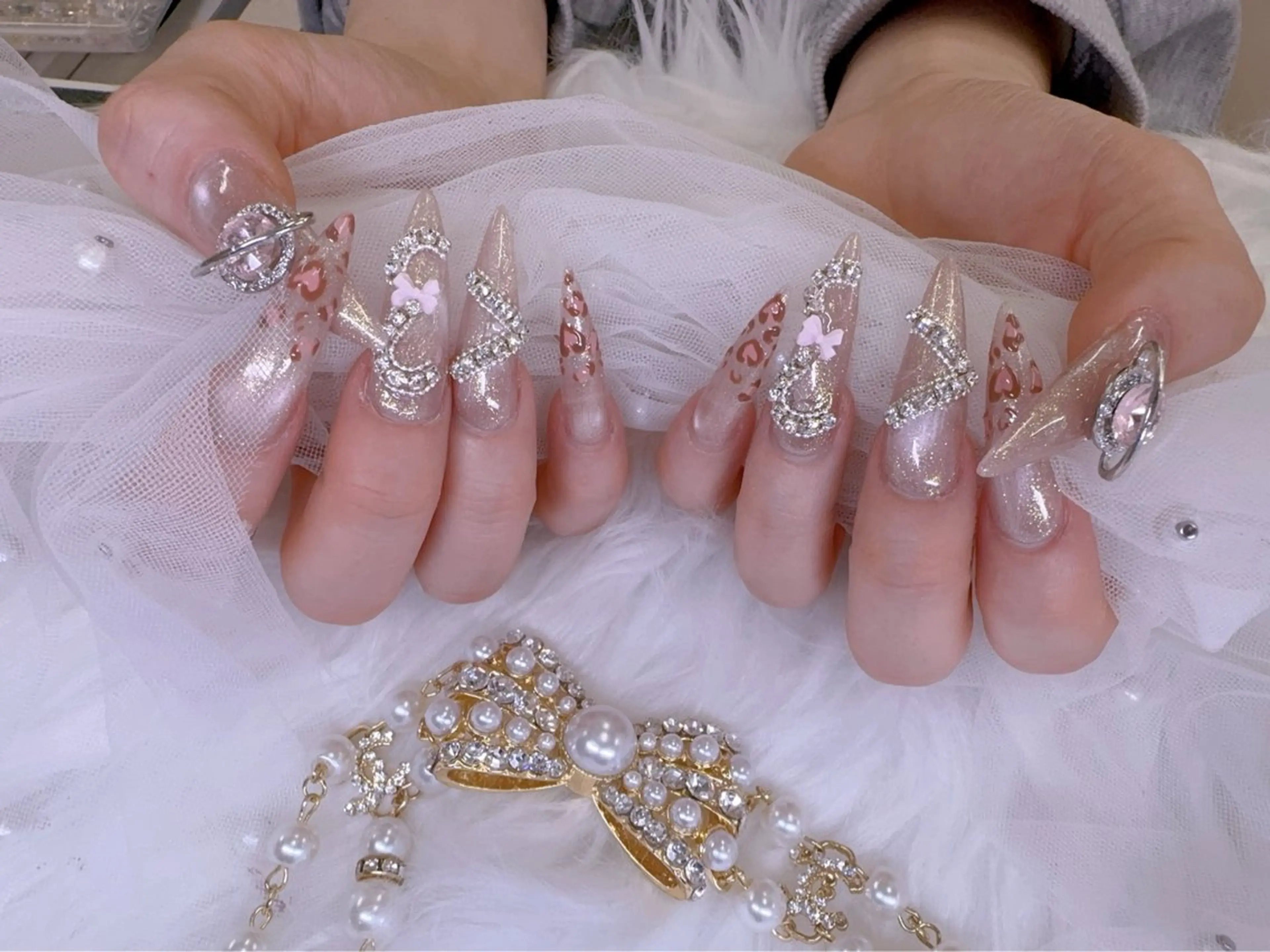 ネイル U・mi  nail salon【長さ出し/パラジェル/持ち込み/定額ネイル/学割U24】所属・Uminail ゆうゆうのネイルデザイン