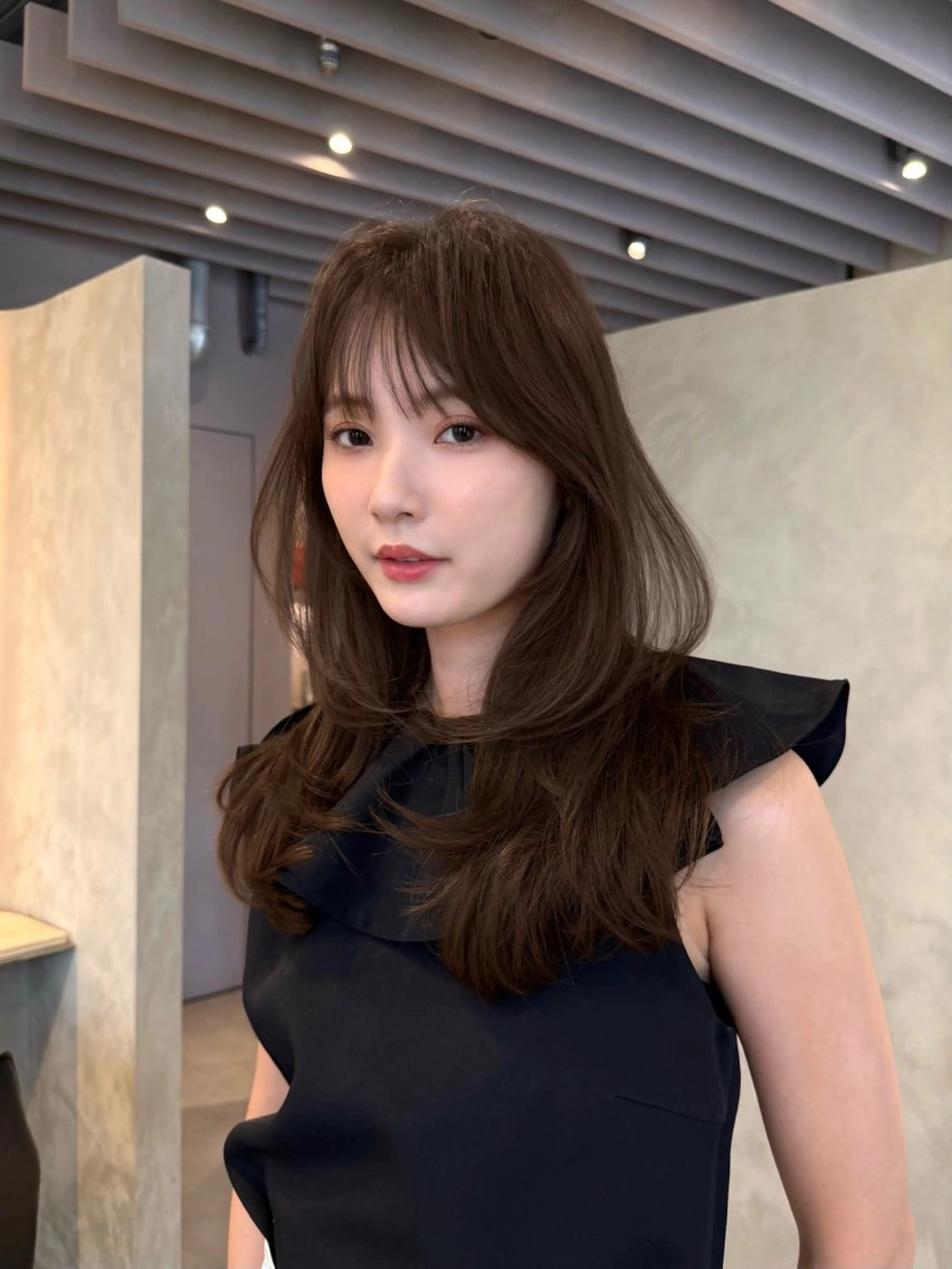 ロング レイヤーカット LEANE THE TOKYO所属・大人レイヤー 🍃外苑前/荒谷進介のヘアスタイル