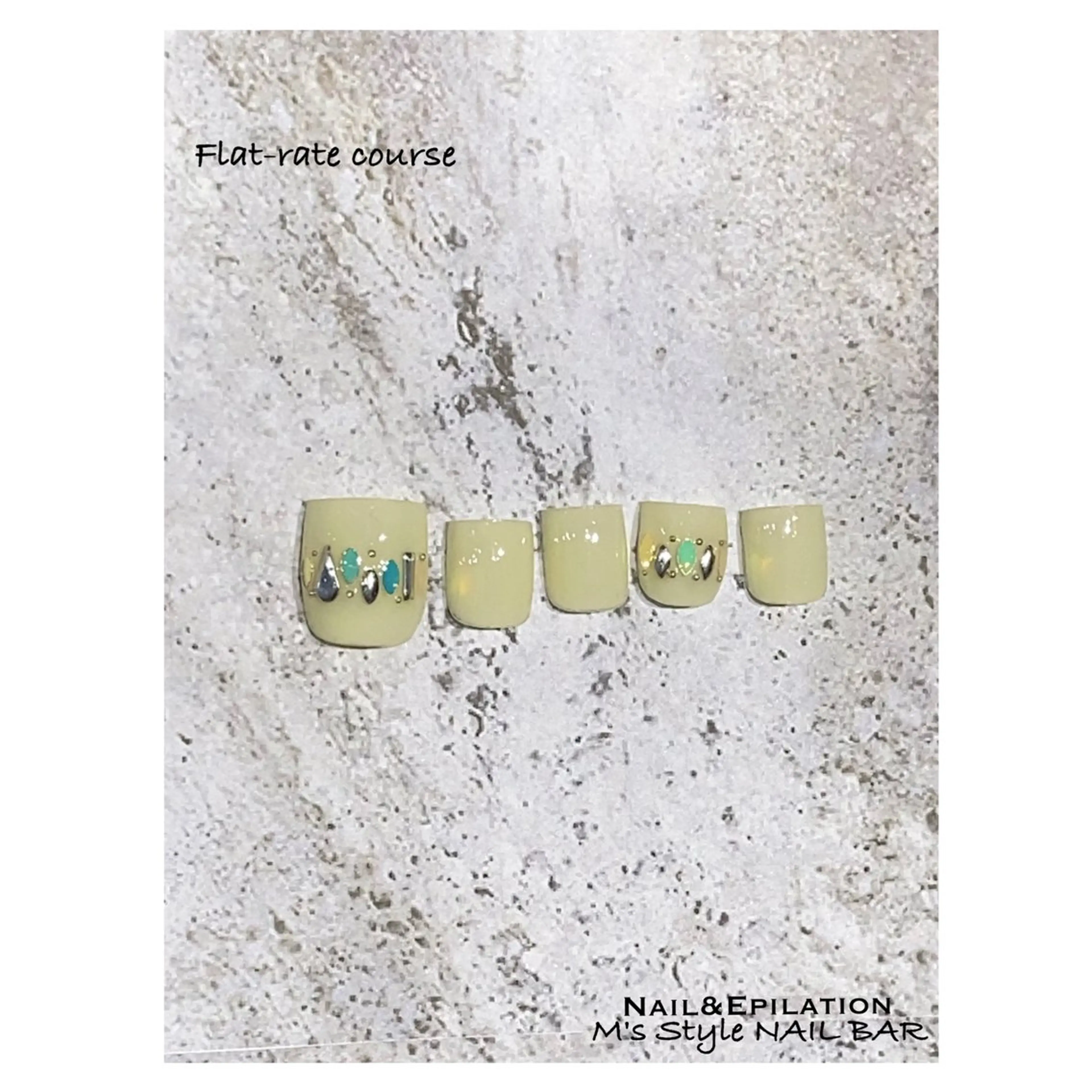 ネイル 成人式 フットネイル フレンチネイル ジェルネイル 韓国ネイル フットネイル M's Style NAIL BARのエステ・リラクイメージ