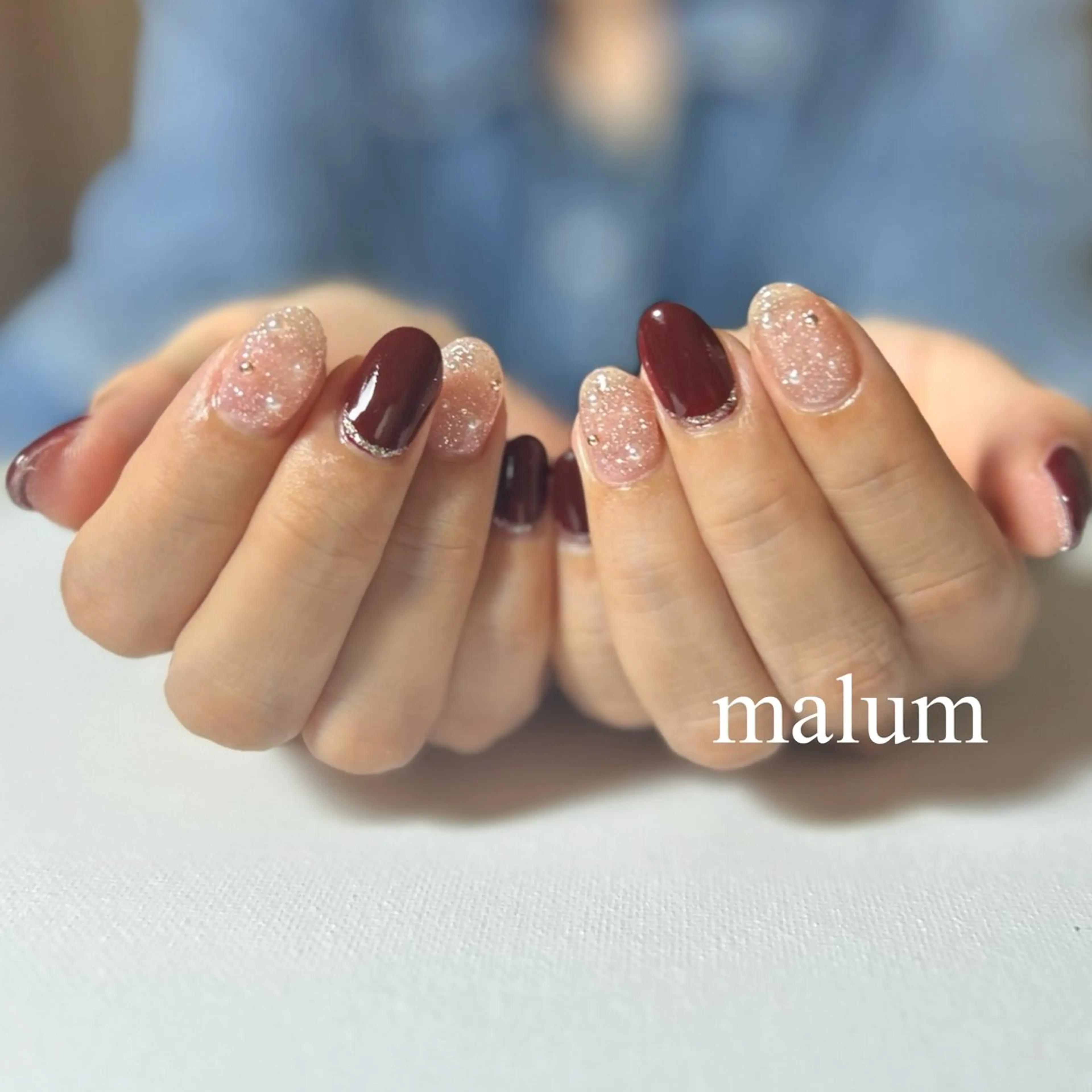 ネイル ハンドネイル malum nailのネイルデザイン