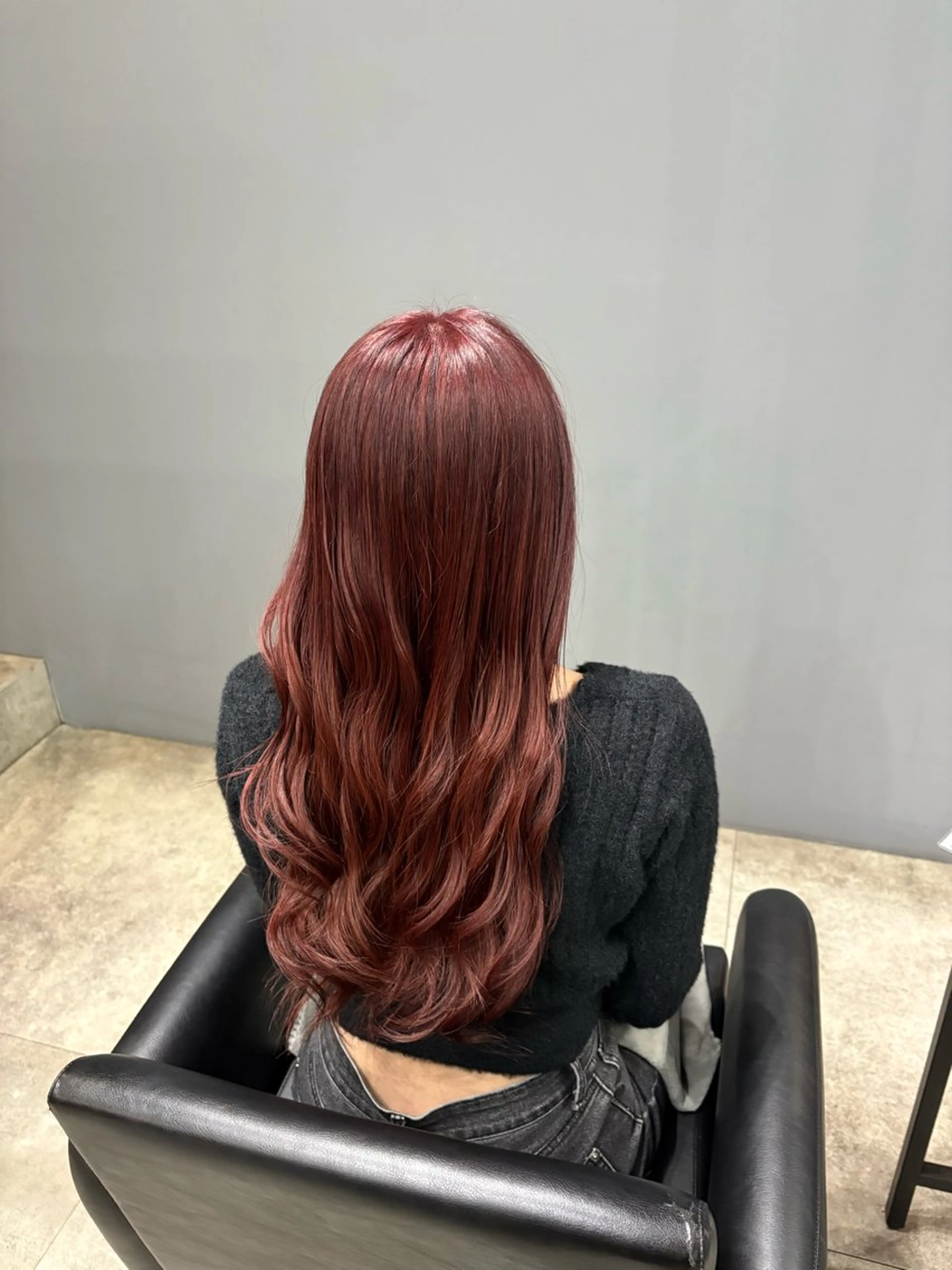 カラー ブラウンカラー レッドカラー ヘアカラー GLITTER🎀 saayaのヘアスタイル