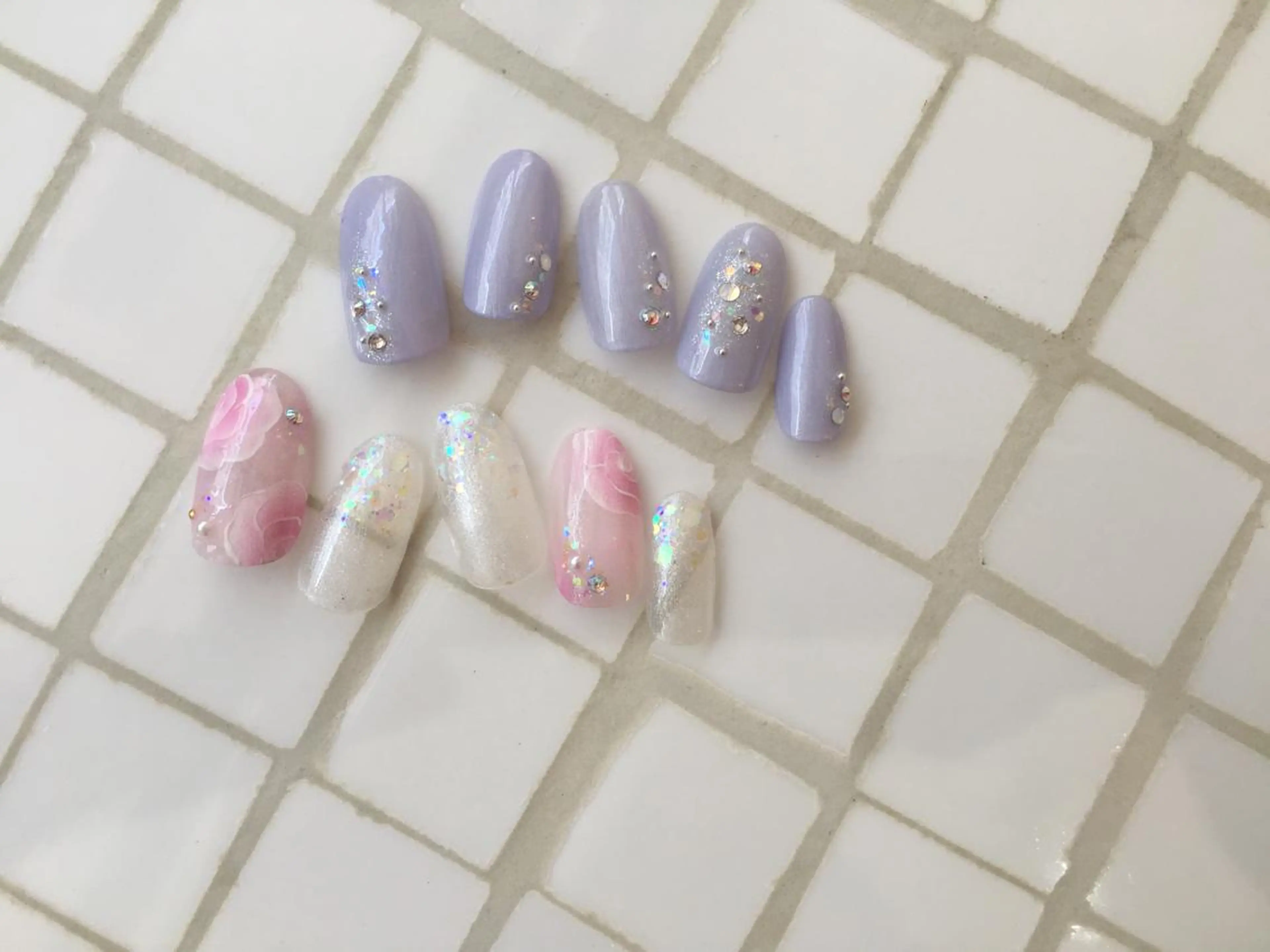 ネイル ジェルネイル ソフトジェル サロンド プラージュのネイルデザイン