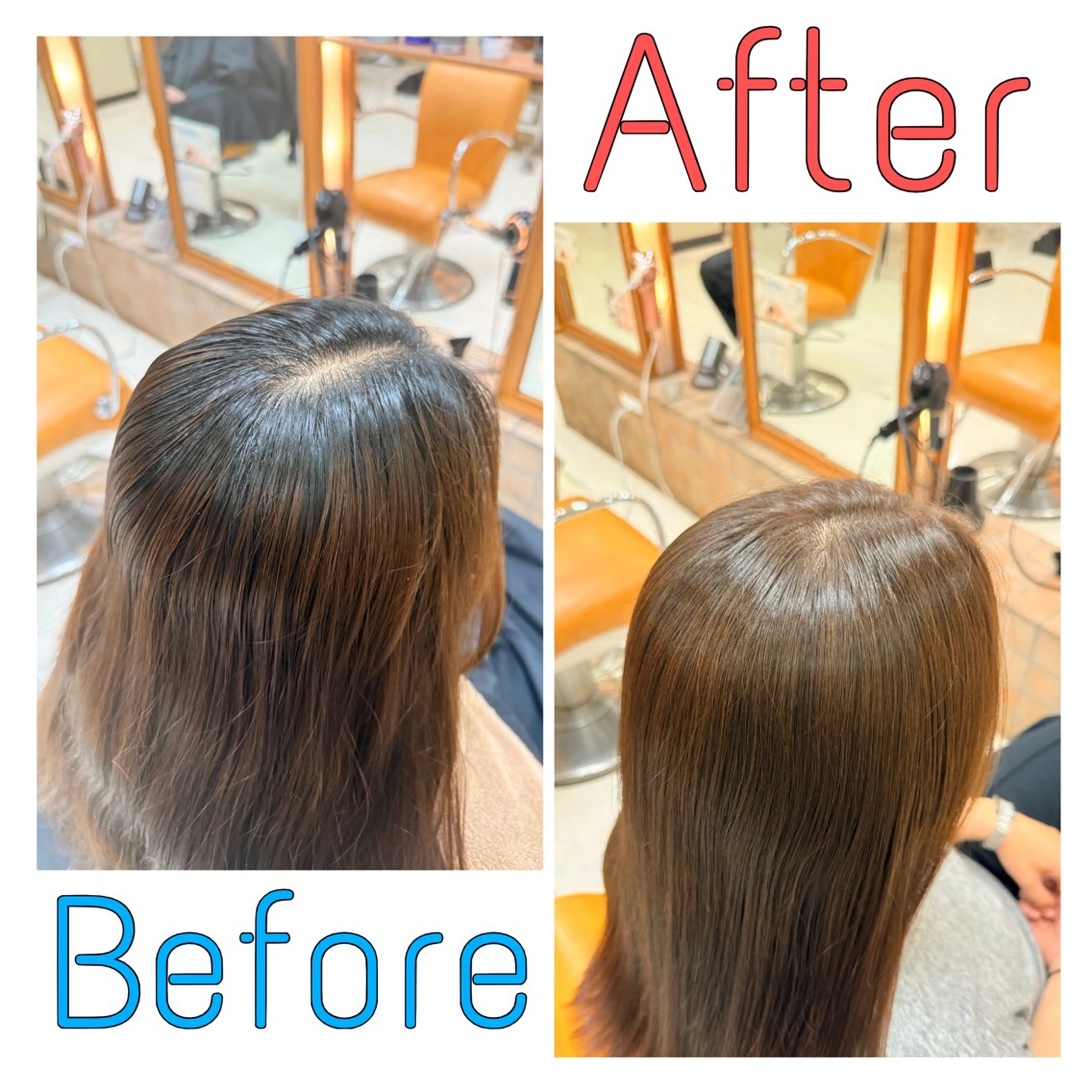 カラー ヘアカラー HONDA PREMIER HAIR所属・リタッチカラー🍮 /Fuki Onoのヘアスタイル