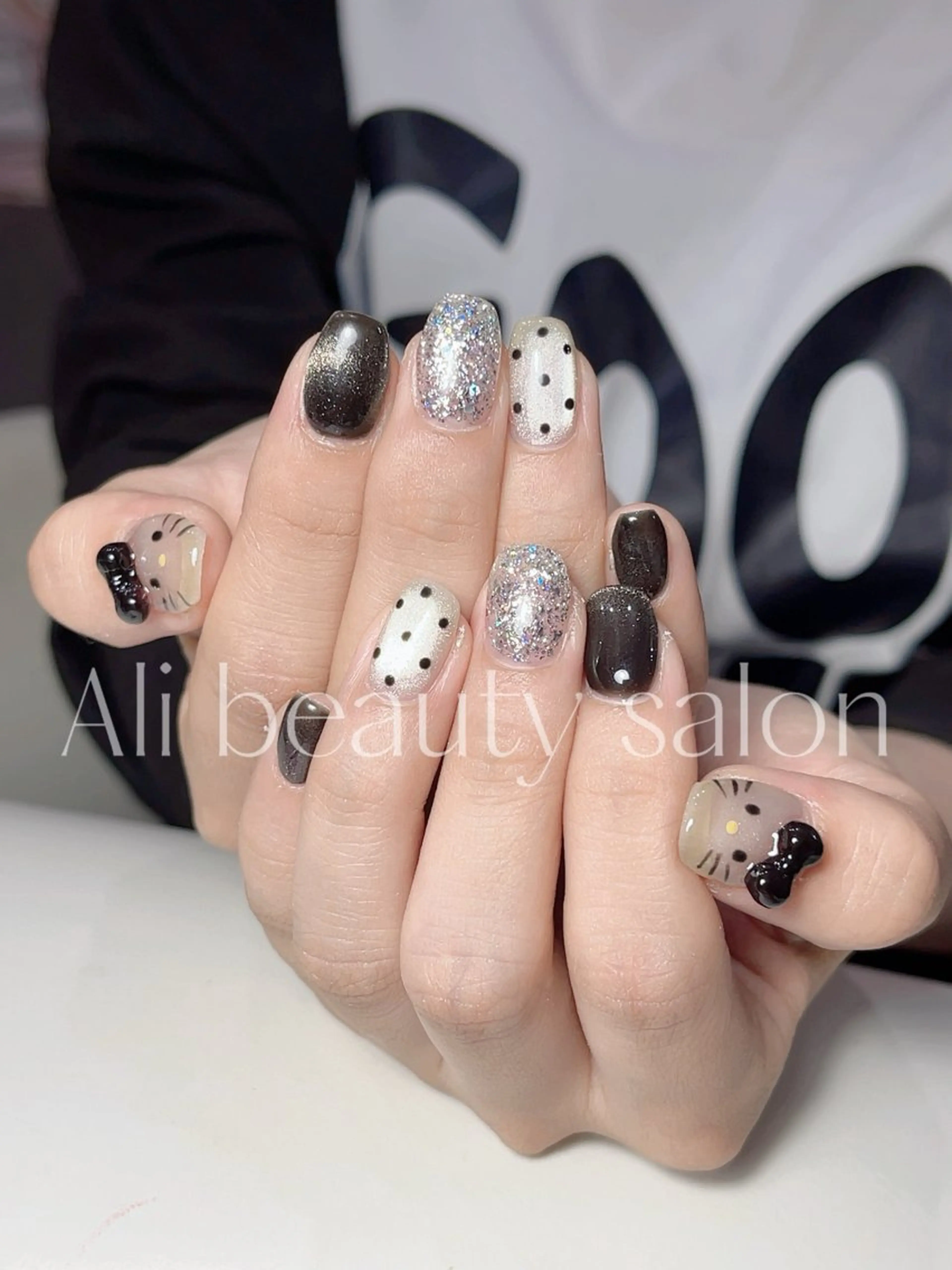 ネイル マグネットネイル ハンドネイル Ali 新小岩 ネイル専門のネイルデザイン