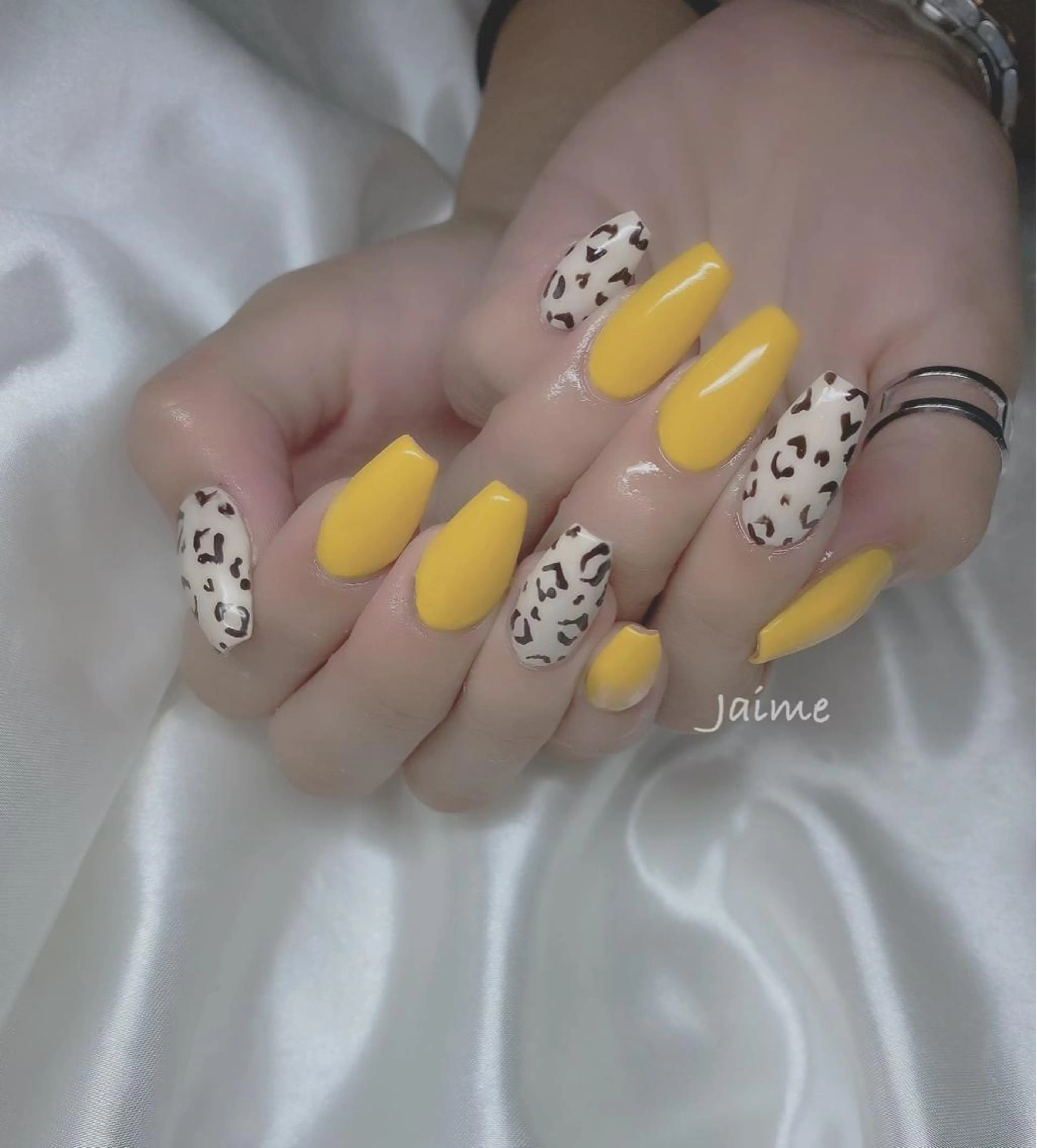ネイル アニマル柄 Jaime Yuiのネイルデザイン