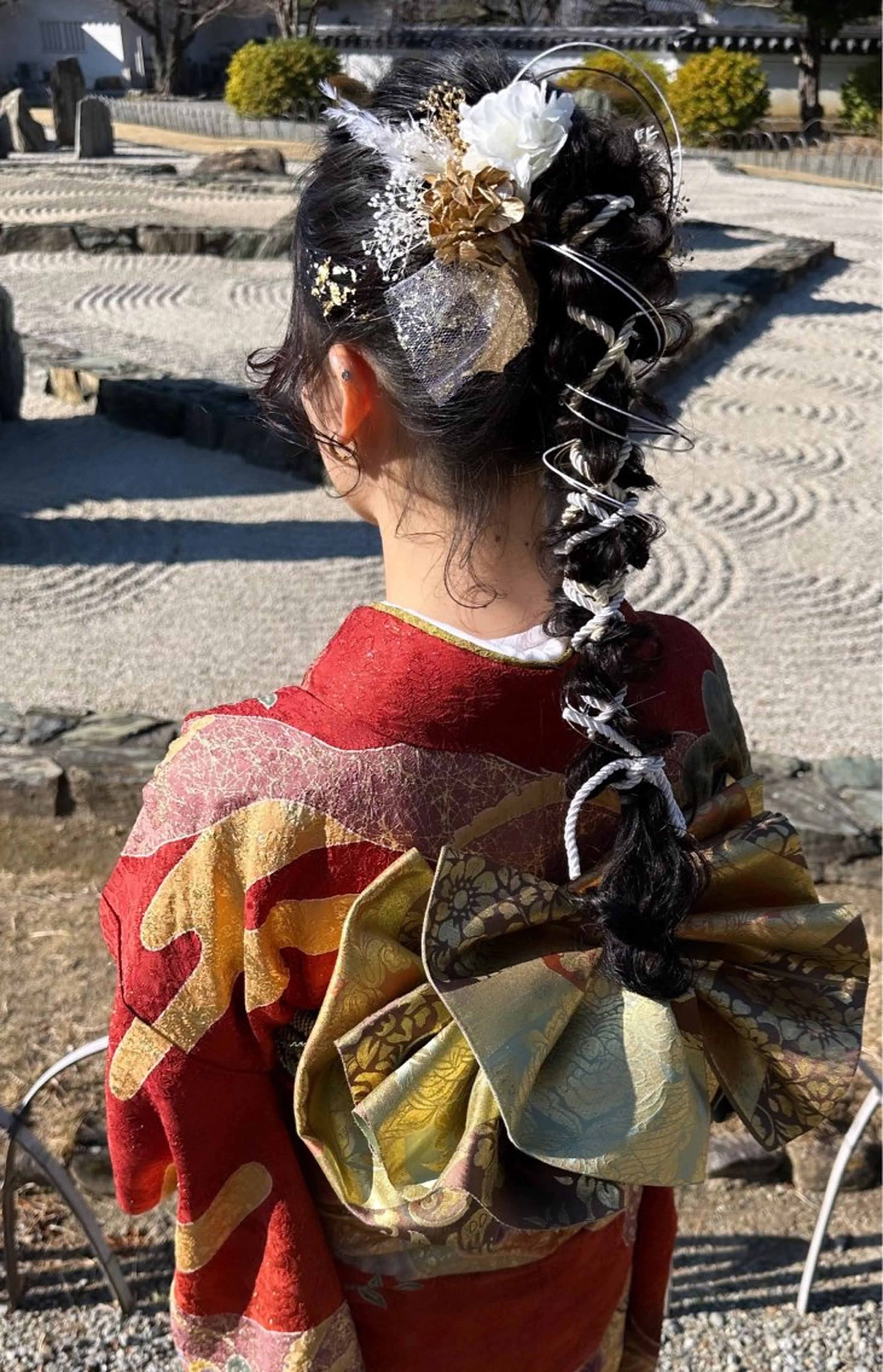 ロング ヘアアレンジ 吉野 華乃のヘアスタイル