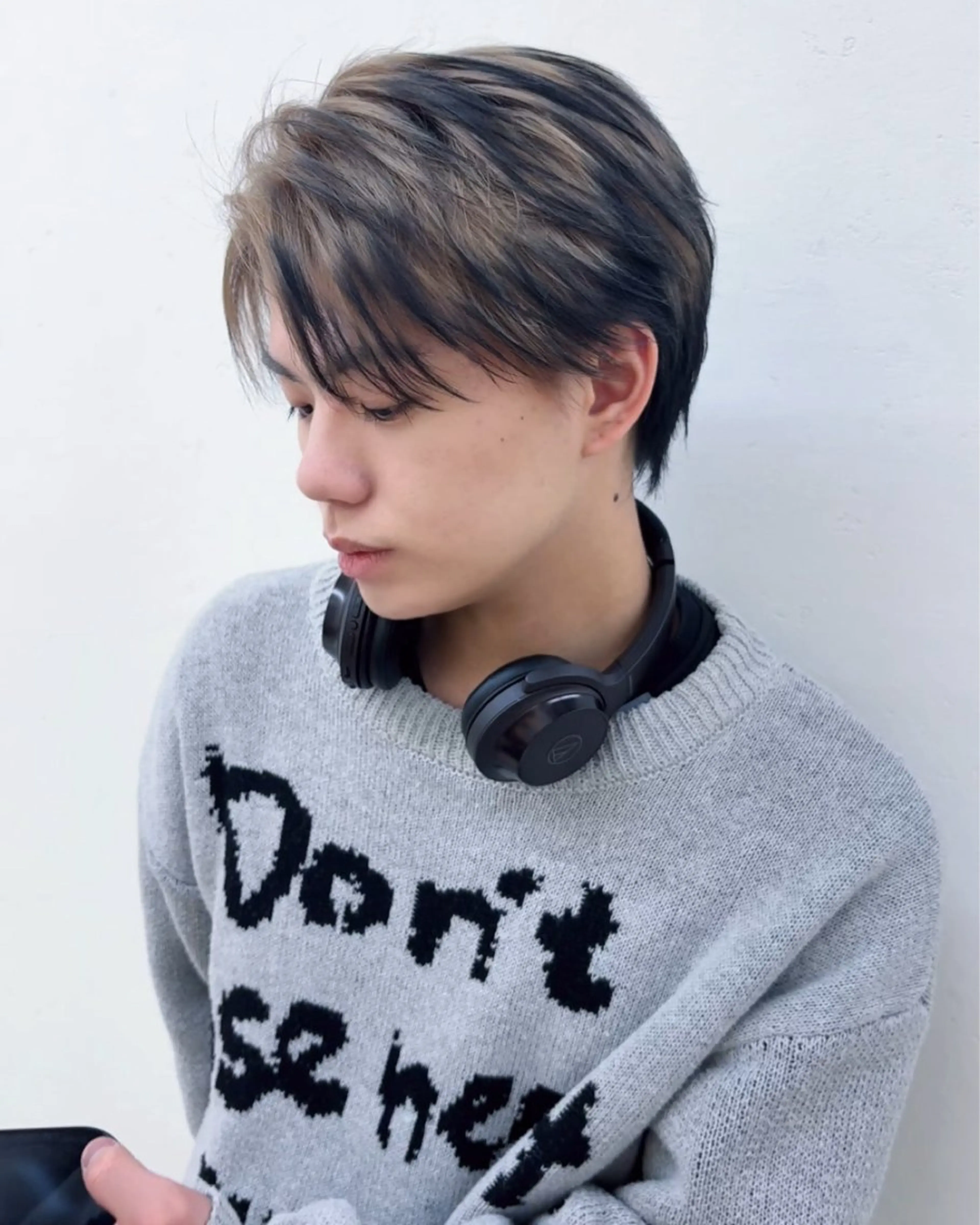 カラー メンズ カット ヘアカラー トリートメント レイヤーカット ♥kanaのヘアスタイル