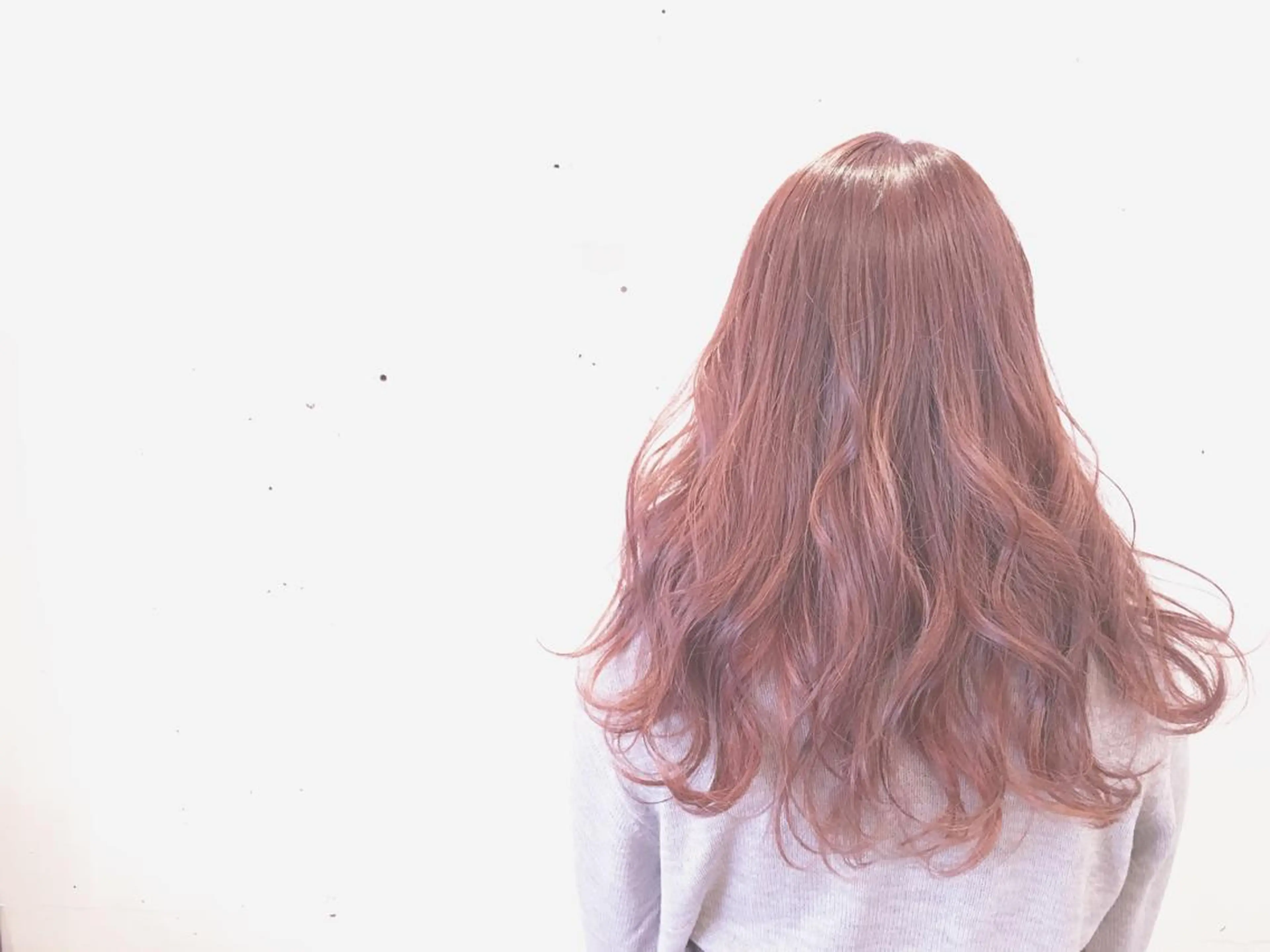 ロング カラー グラデーションカラー インナーカラー ピンクカラー てんま さやかのヘアスタイル