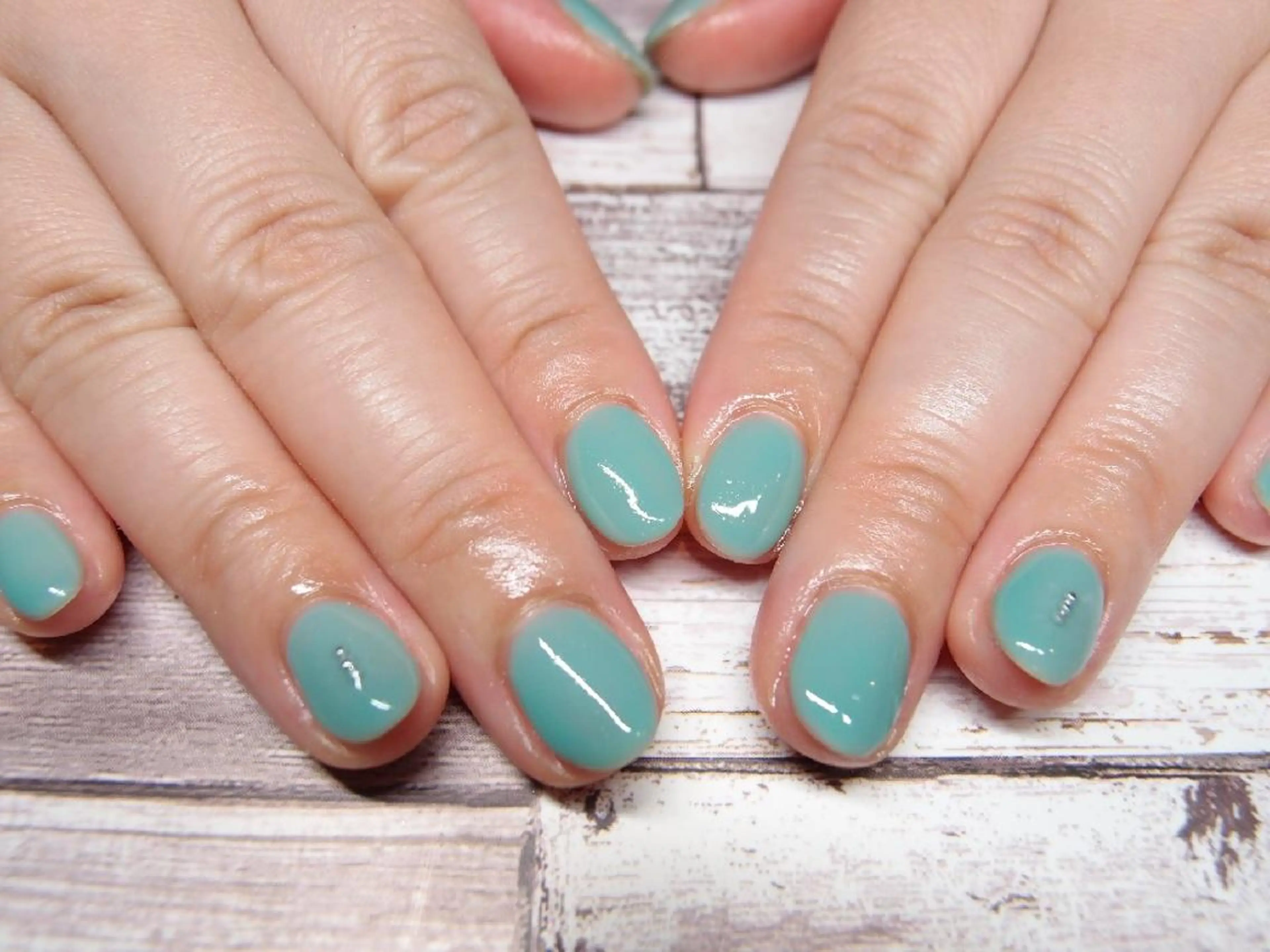 ネイル ワンカラーネイル ConneQt所属・ETHOSENSE. kimikaのネイルデザイン