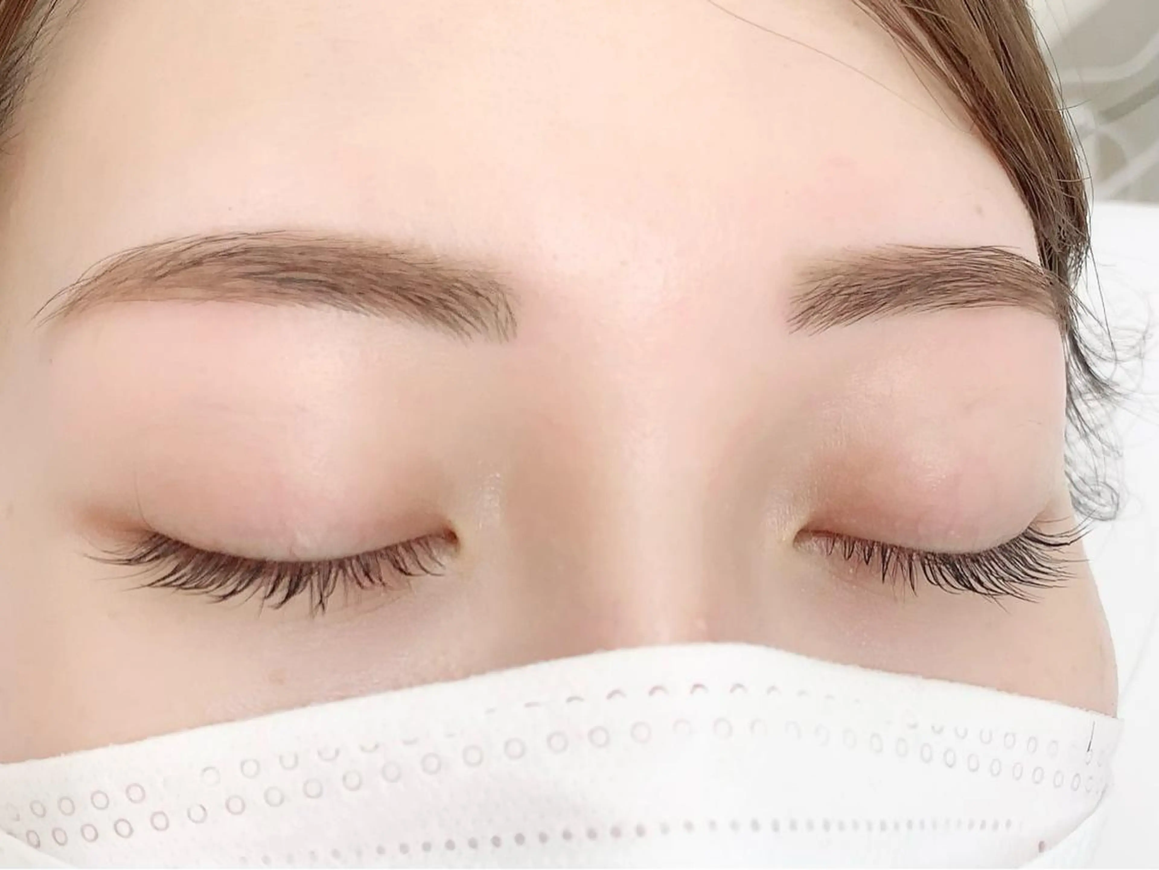 マツエク・マツパ アイブロウ 眉毛ワックス脱毛 パリジェンヌラッシュリフト BellFlower Aki（眉・まつげ）のマツエク・マツパデザイン