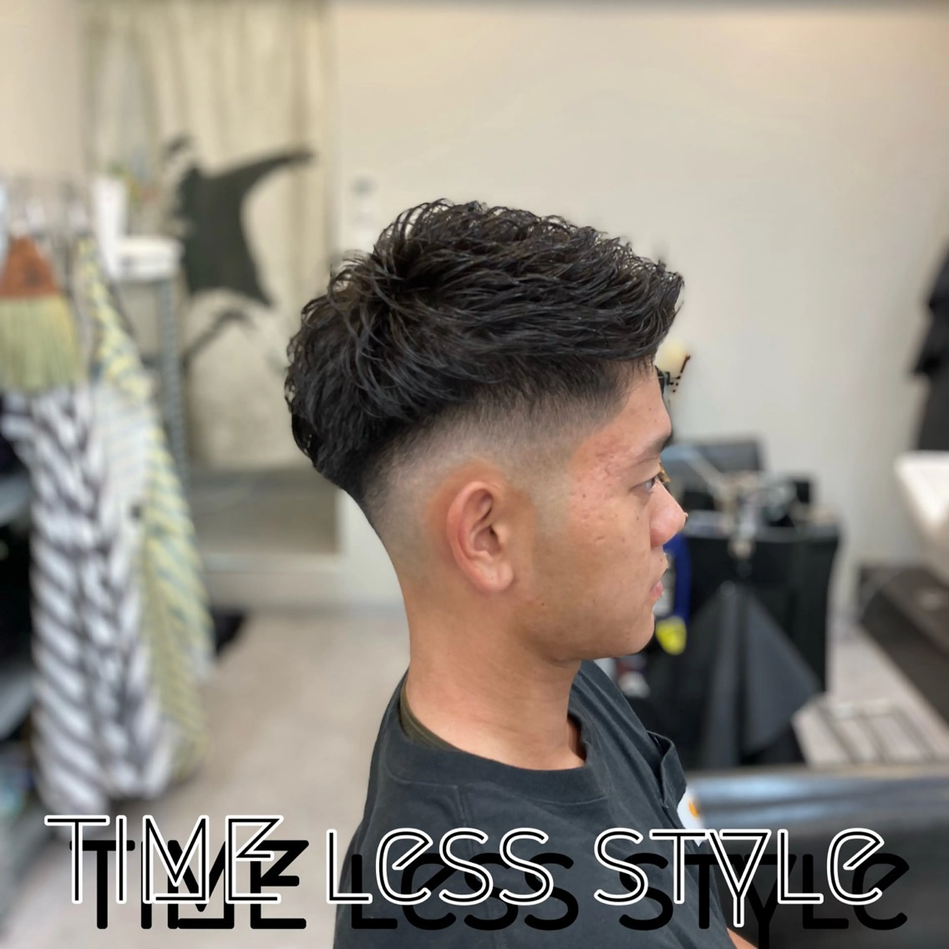 メンズ Back  bone barberのヘアスタイル