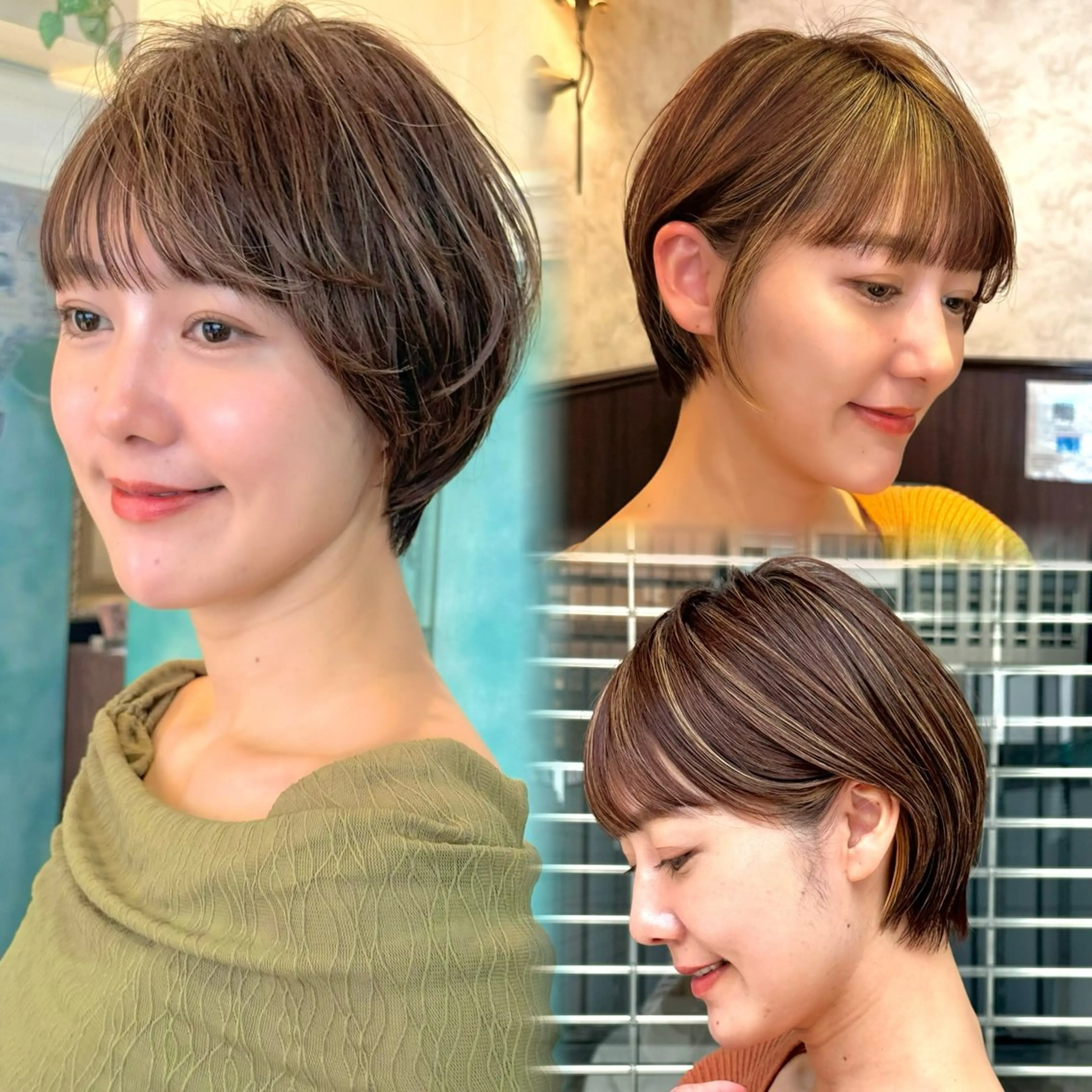 ショート 大人美人ショート 杉浦主馬のヘアスタイル