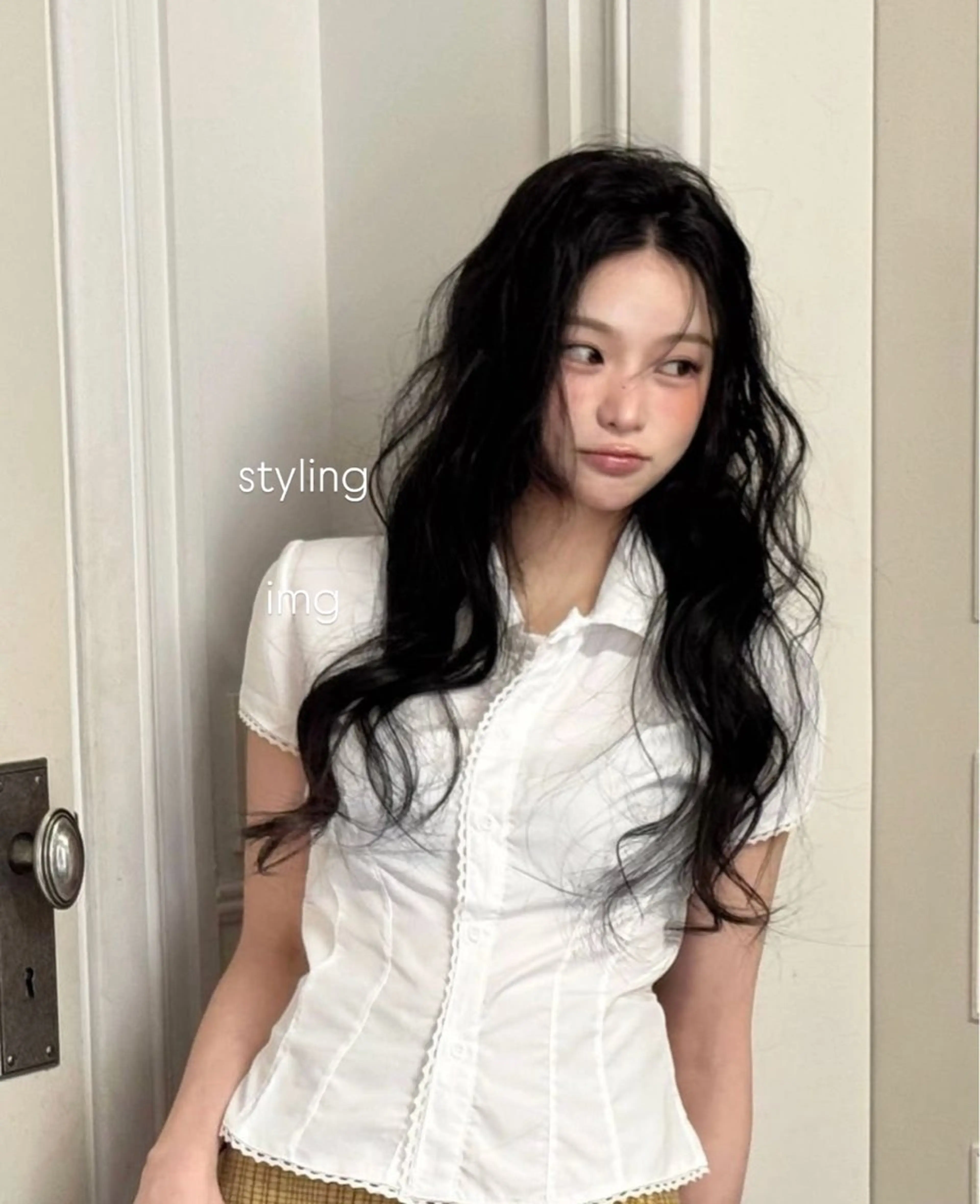 ヘアアレンジ rinka/暖色 ブリーチのヘアスタイル