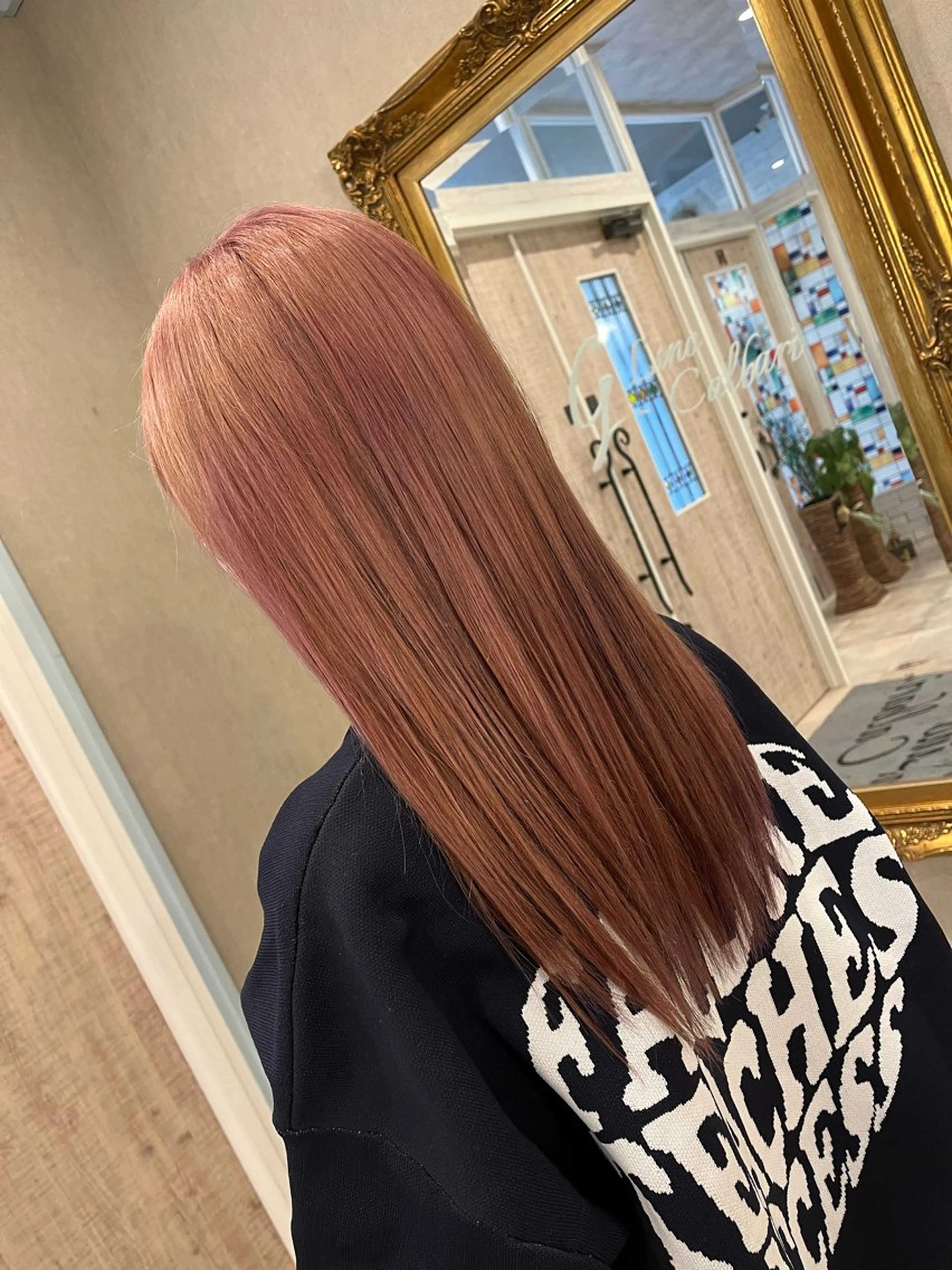 ロング ヘアカラー Calbari 中田 莉紗/奥州市水沢のヘアスタイル