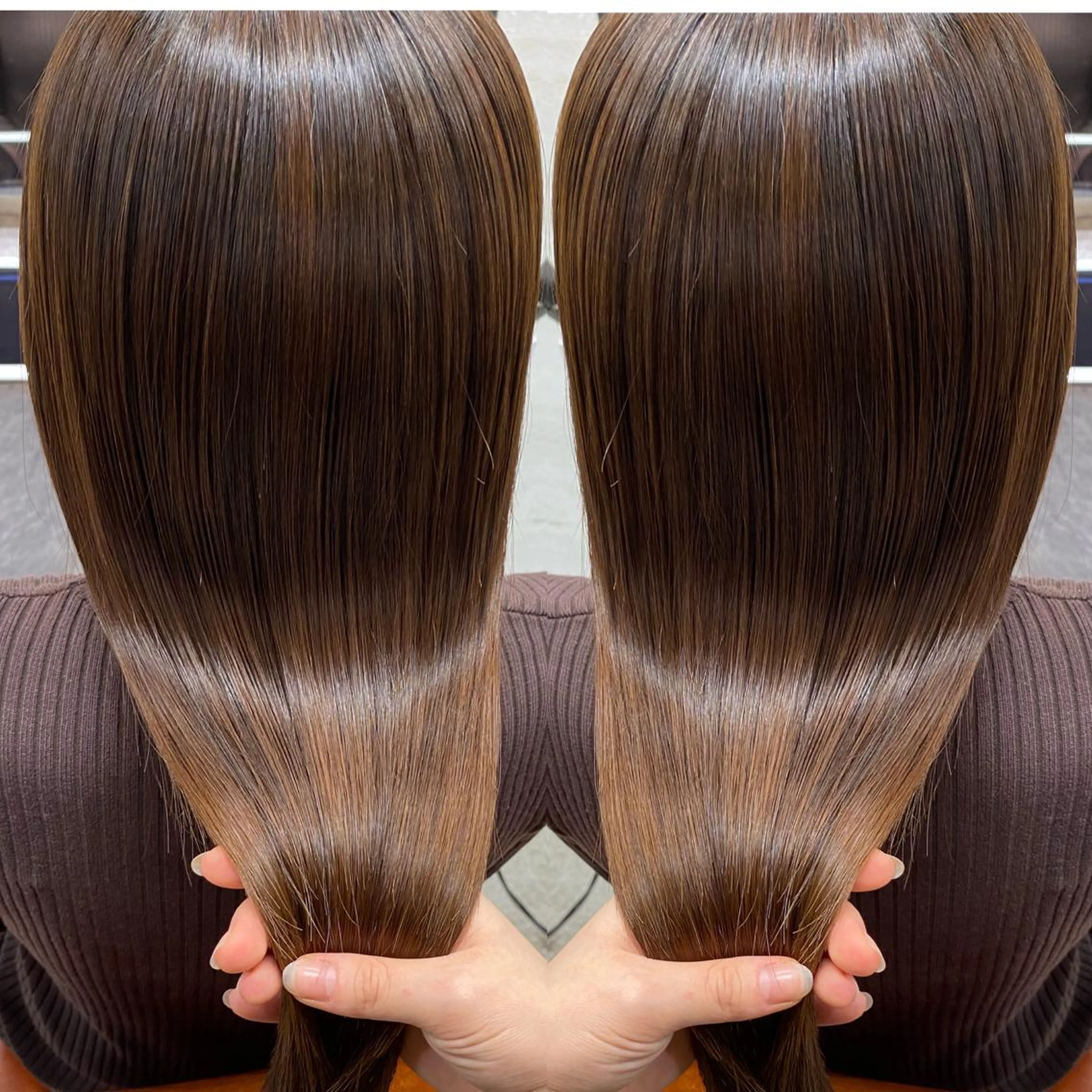 セミロング 艶カラー吉祥寺🌸 KAZUEのヘアスタイル