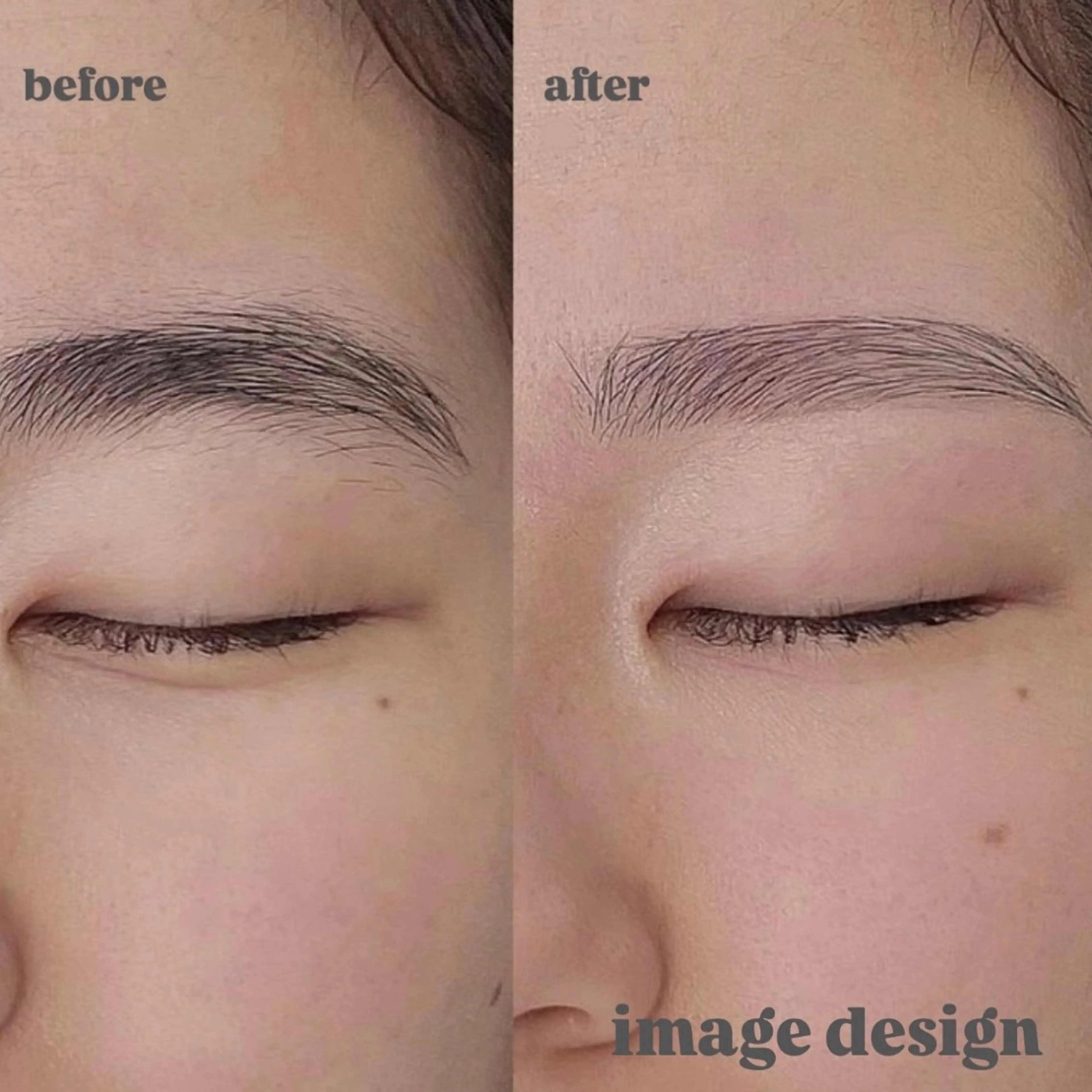 レディース限定👧🏻❗️美眉スタイリング＋間引きの写真