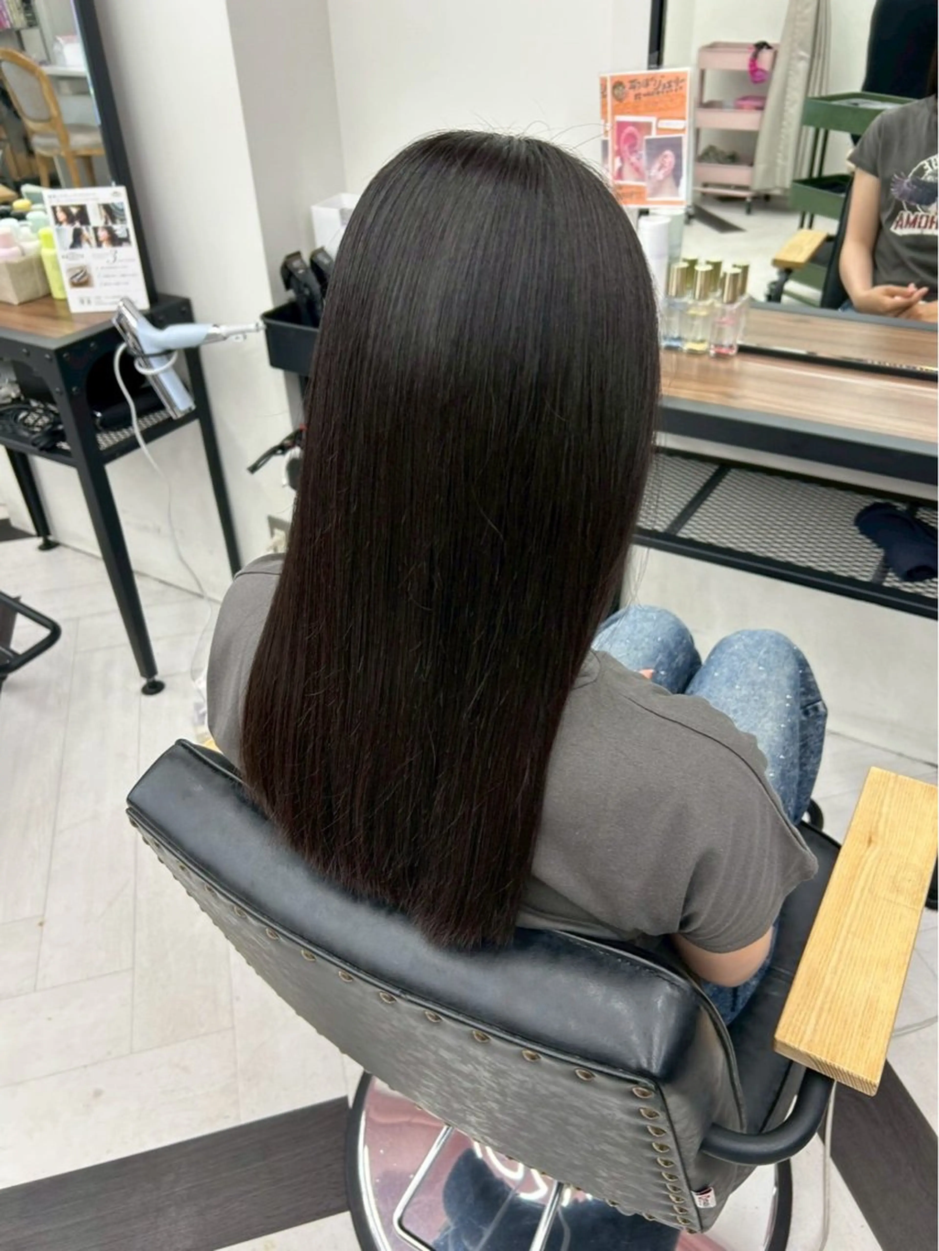 ロング トリートメント himari💜 暖色カラー/レイヤーのヘアスタイル