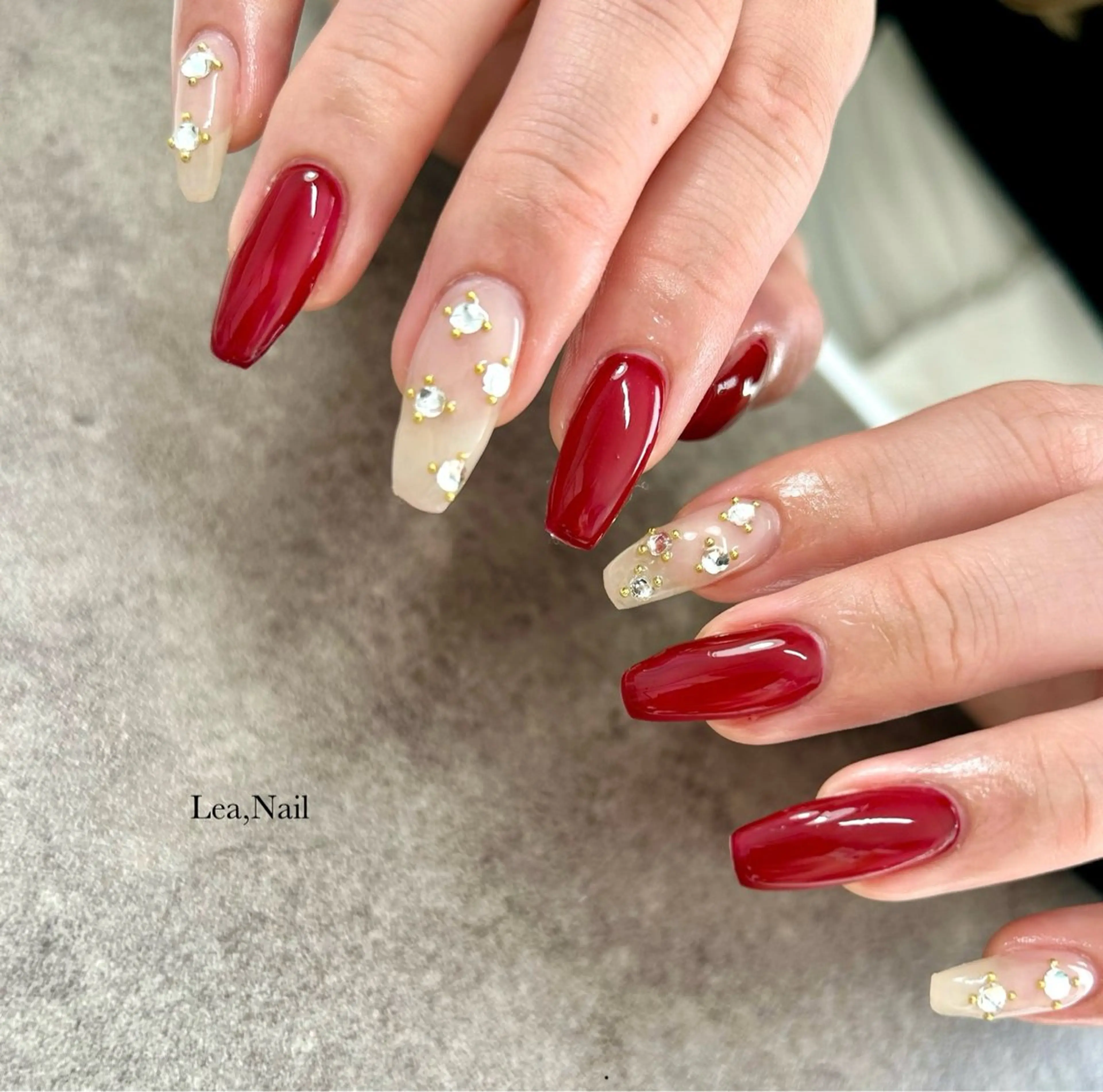 ネイル ハンドネイル Lea,Nail所属・松橋 愛のネイルデザイン