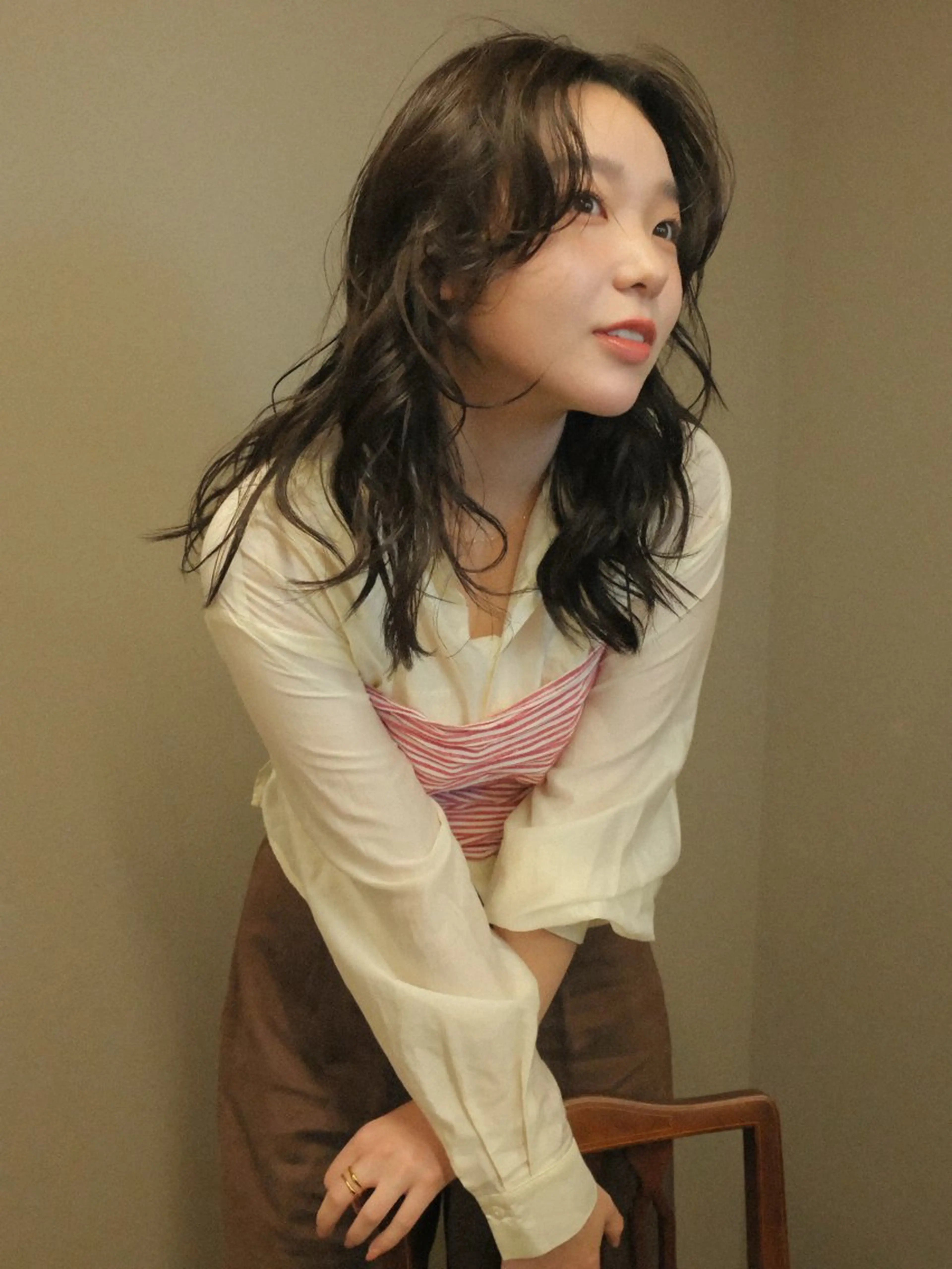 ミディアム カラー カット パーマ ...alley/Dreap所属・パーマ/透明感カラー 元町🌱takutoのヘアスタイル