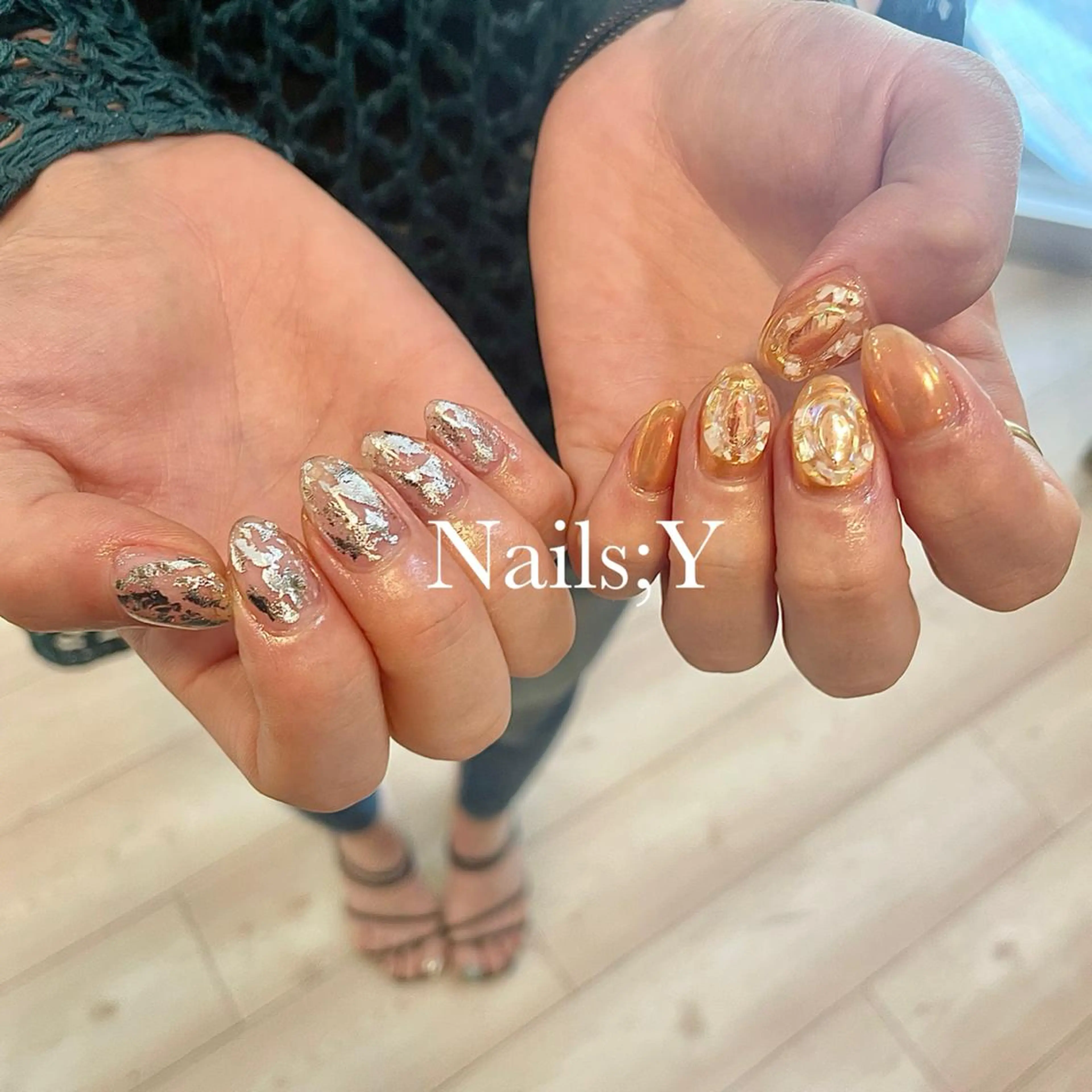 ネイル おそろいネイル yo koのネイルデザイン