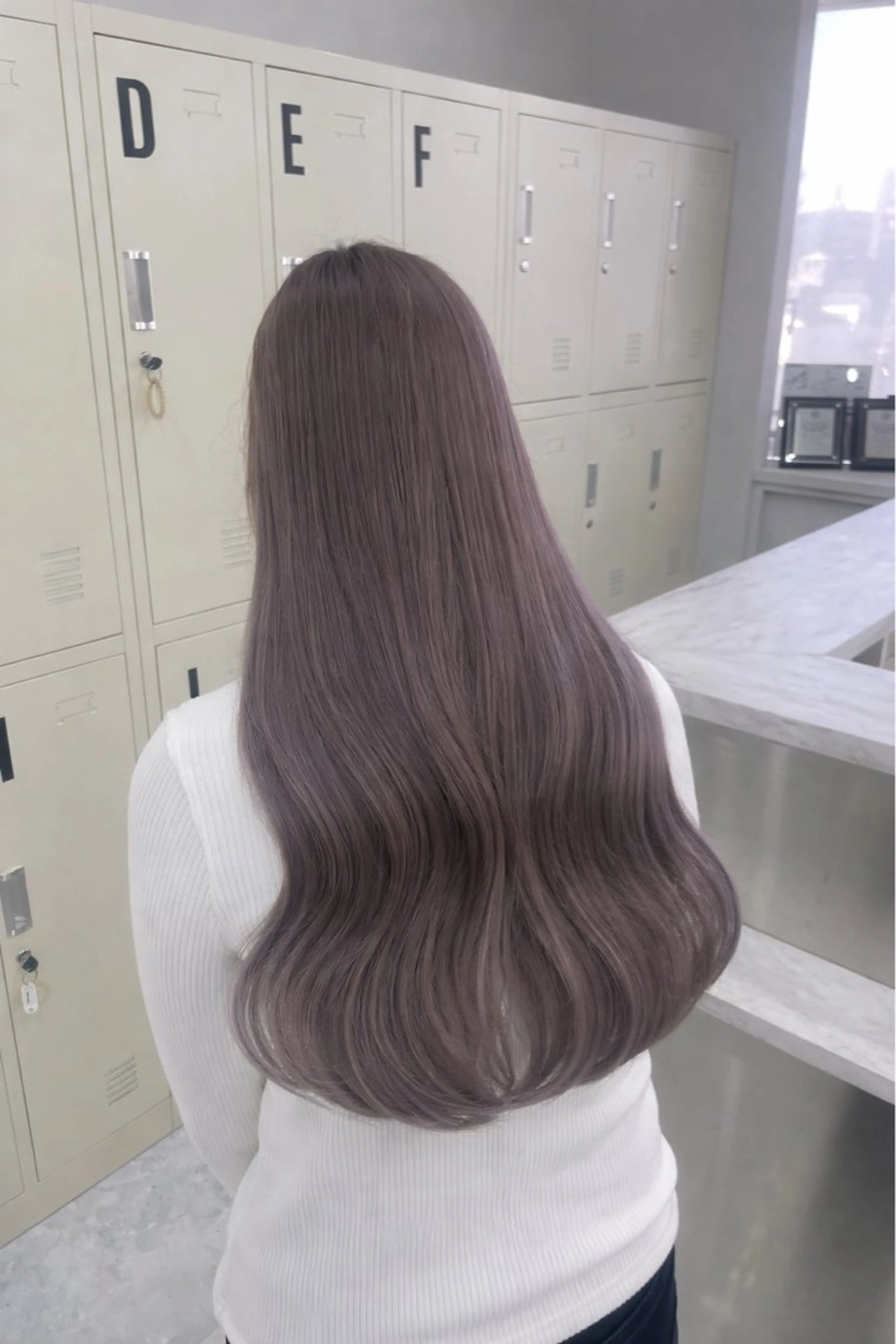 ロング ヘアカラー トリートメント レイヤー/透明感 カラー🫧麗伍のヘアスタイル