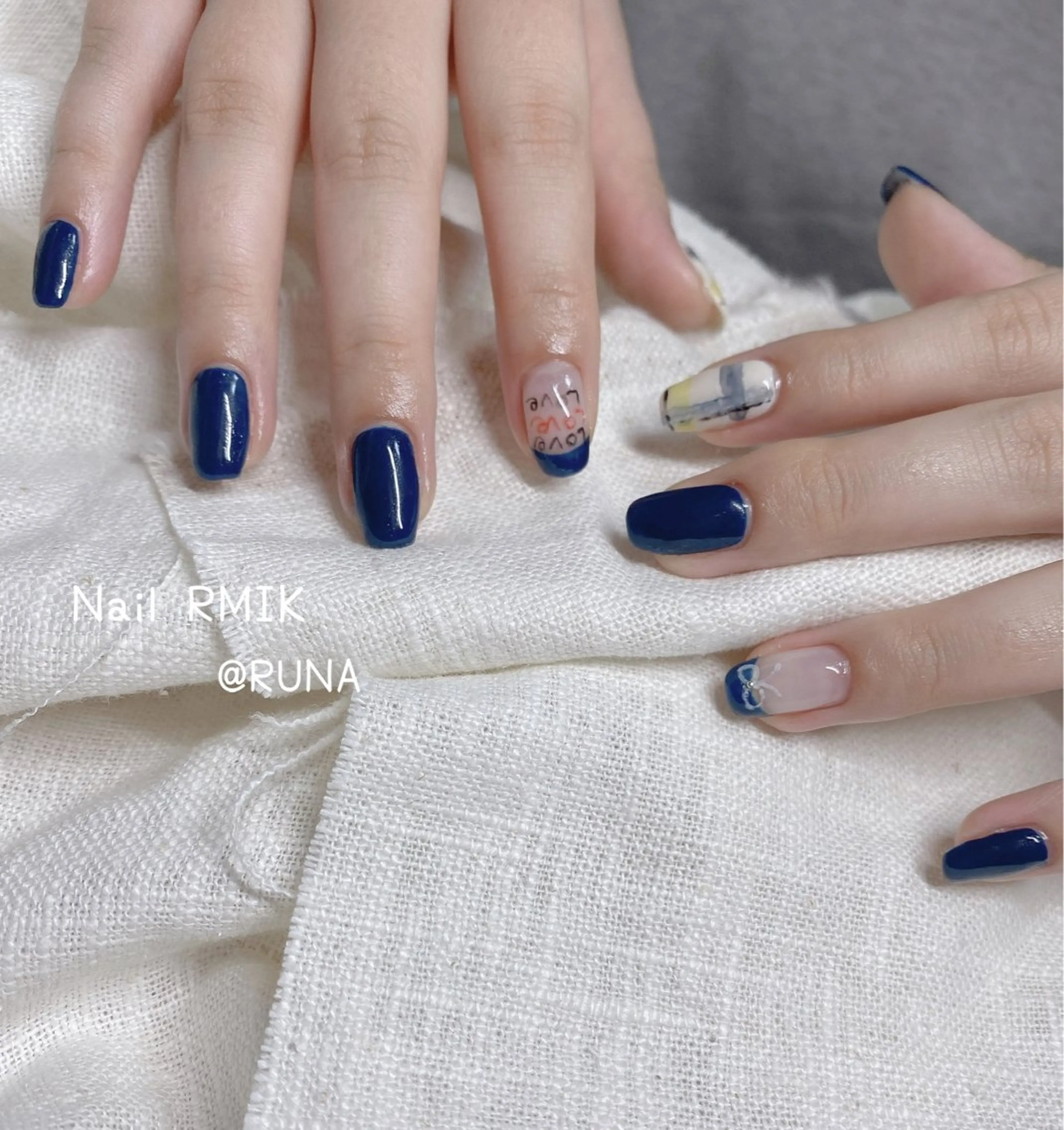 ワンカラー・グラデーション ✿アート4本追加            【自店オフ込み】の写真