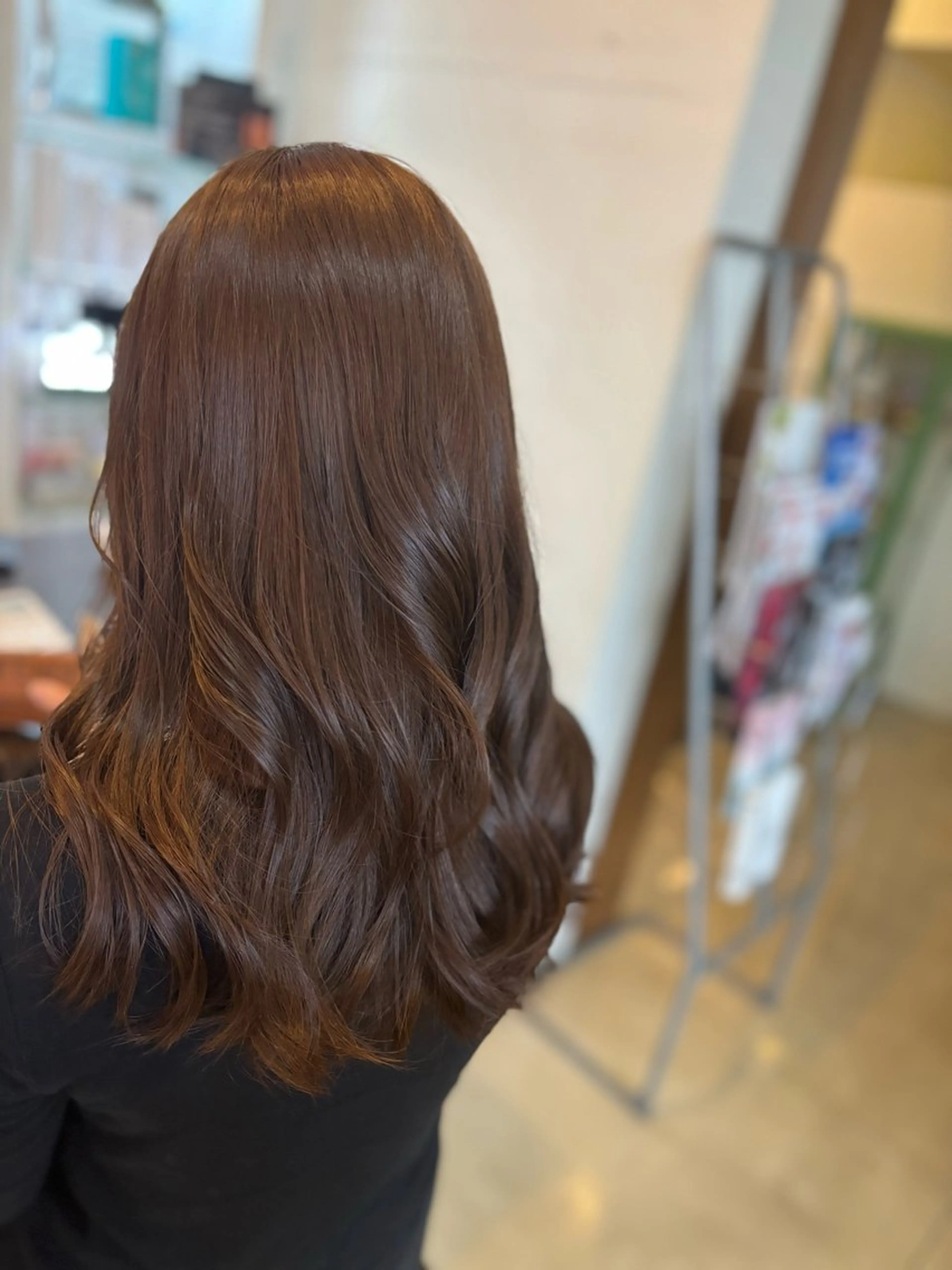 ロング 竹田 有沙のヘアスタイル