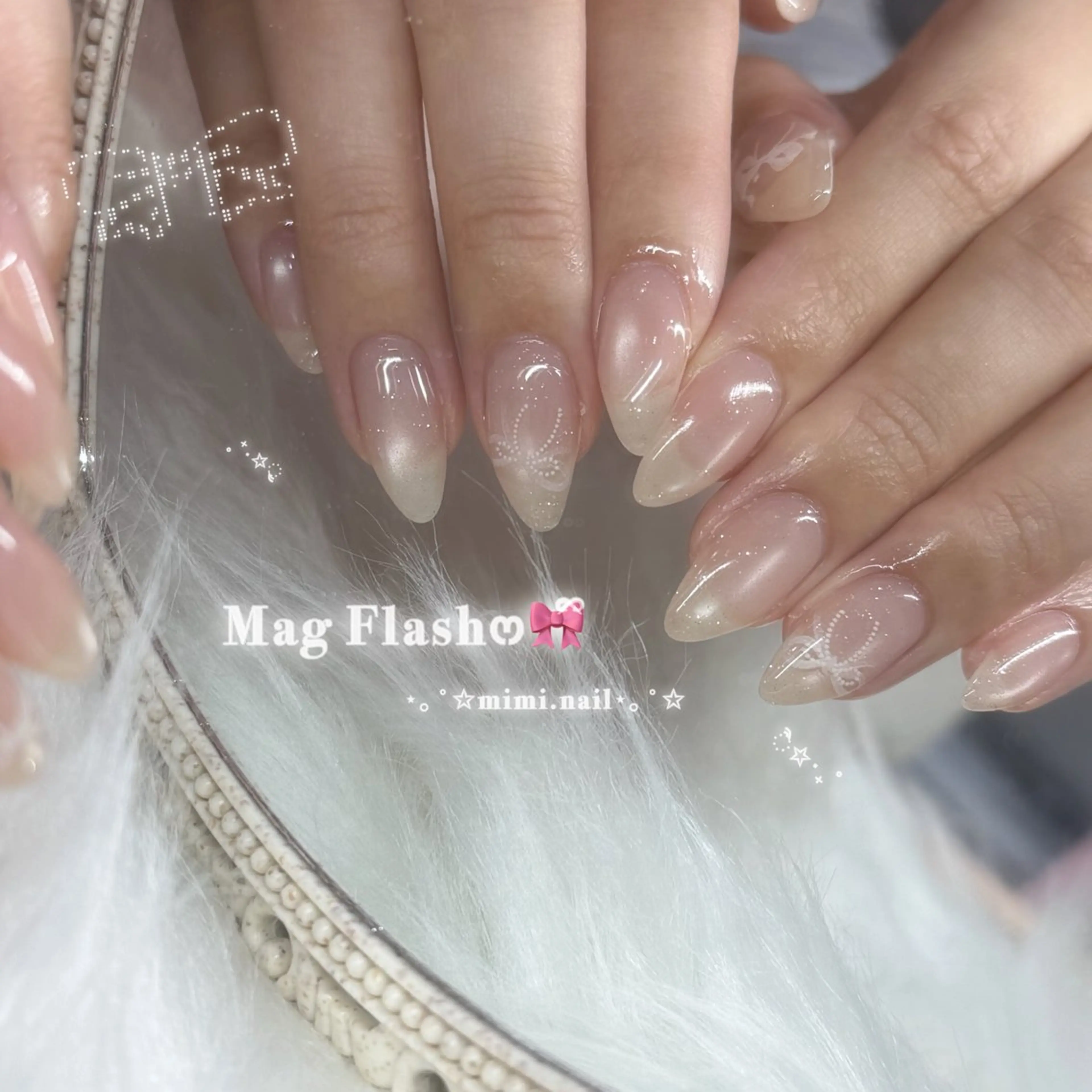 ネイル ハンドネイル coco.nail/ y2k/ワンホンのネイルデザイン