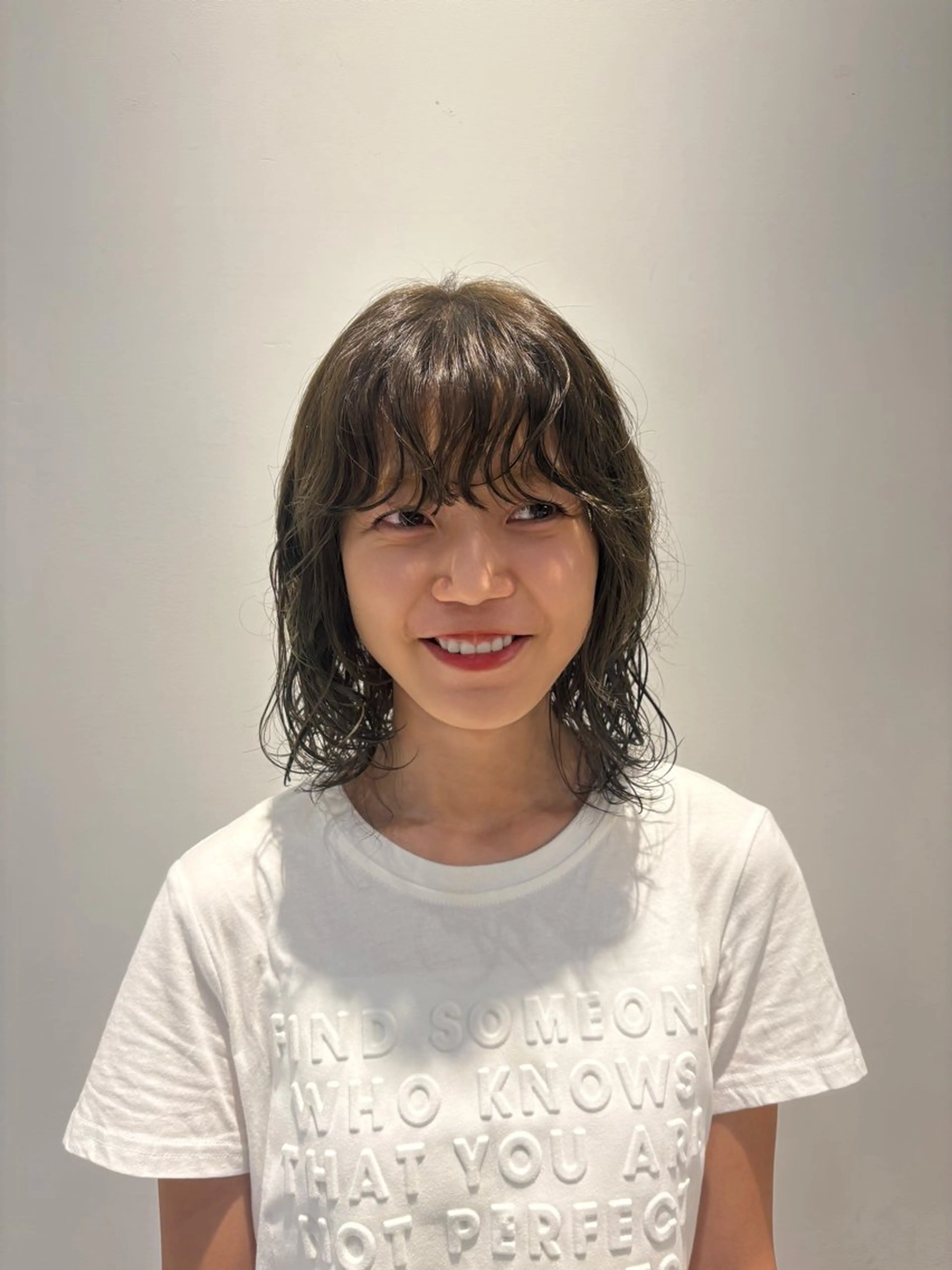 ミディアム カラー 市來 心優のヘアスタイル