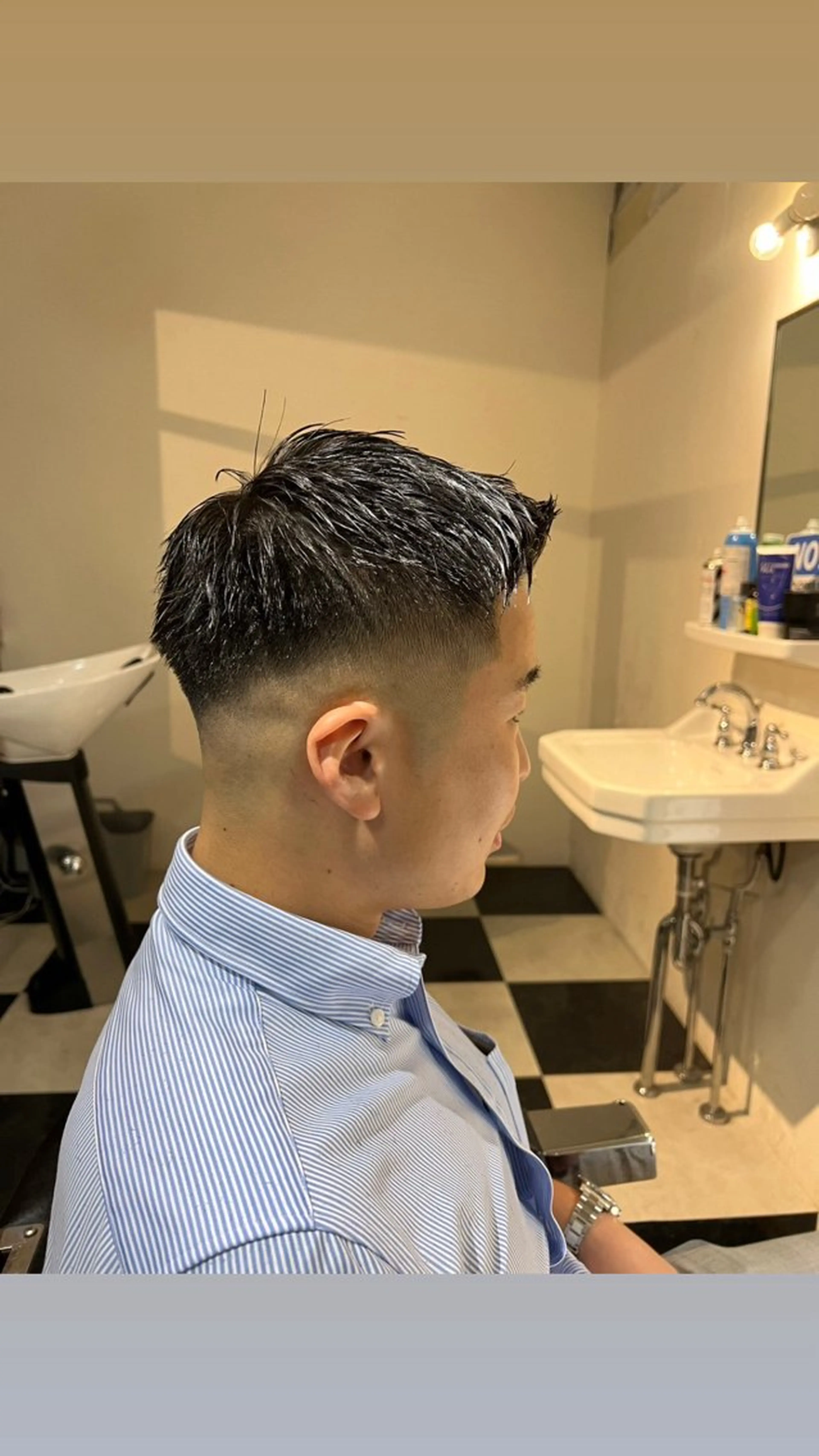 メンズ メリケンビューティーパーラー所属・MERICAN / JIROのヘアスタイル