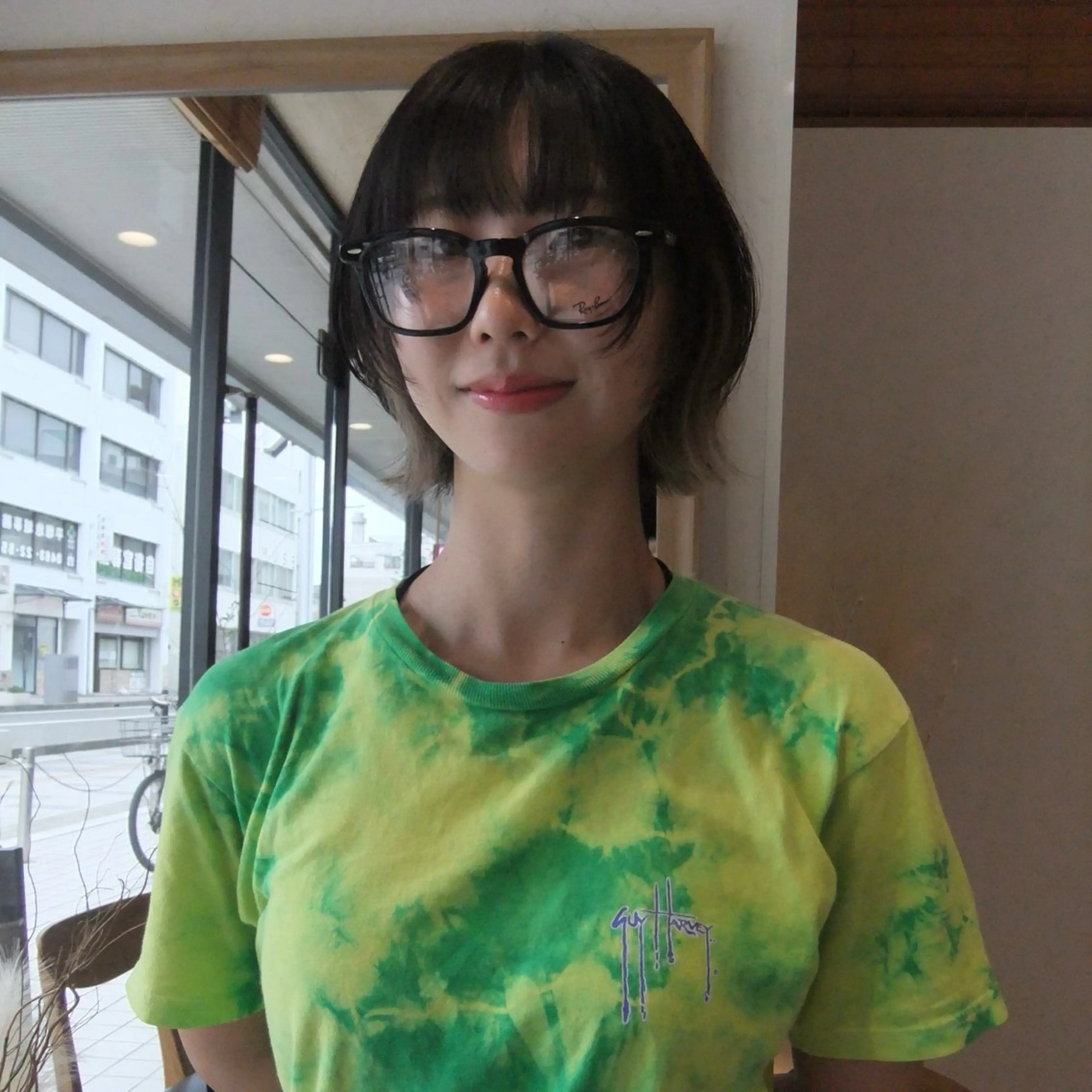 ショート カラー ヘアカラー レイヤー/艶カラー /yuan⟡.·のヘアスタイル