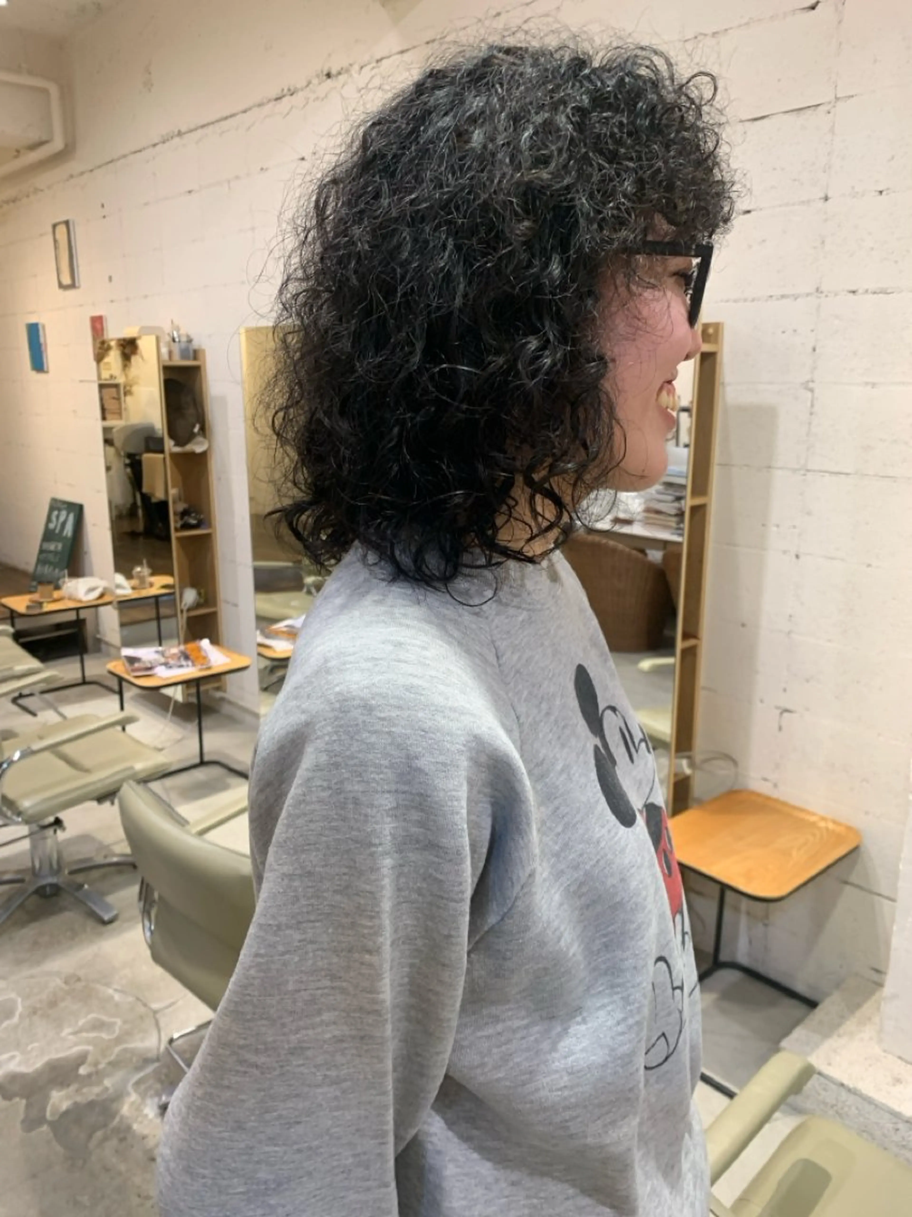 ミディアム パーマ 【takk】 ナカヤママサヨシのヘアスタイル